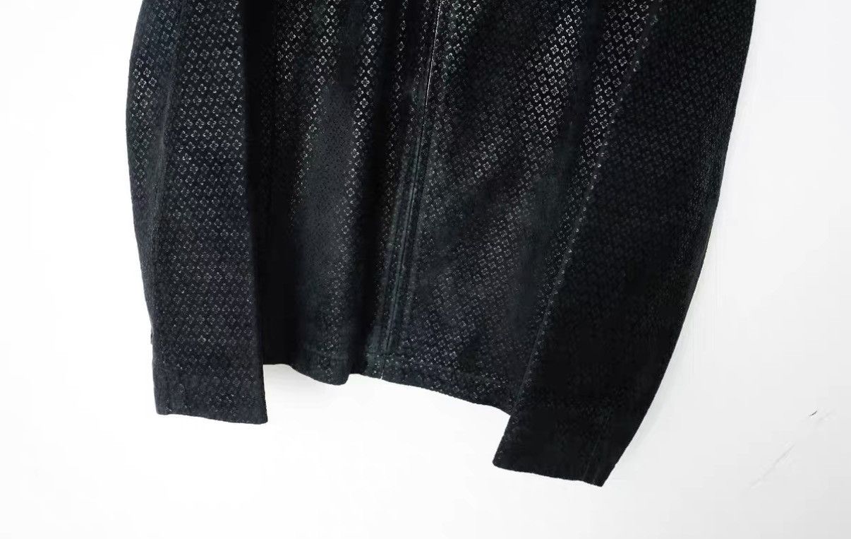 Yohji Yamamoto Yohji Yamamoto AAR Printed Leather Jacket Size US M / EU 48-50 / 2 - 6 Thumbnail