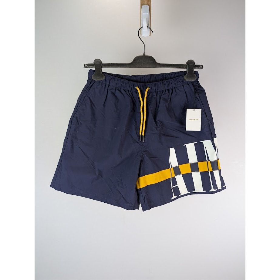 Aime Leon Dore o1rshd1 Colorblock Logo Short in Navy Size US 32 / EU 48 - 1 Thumbnail