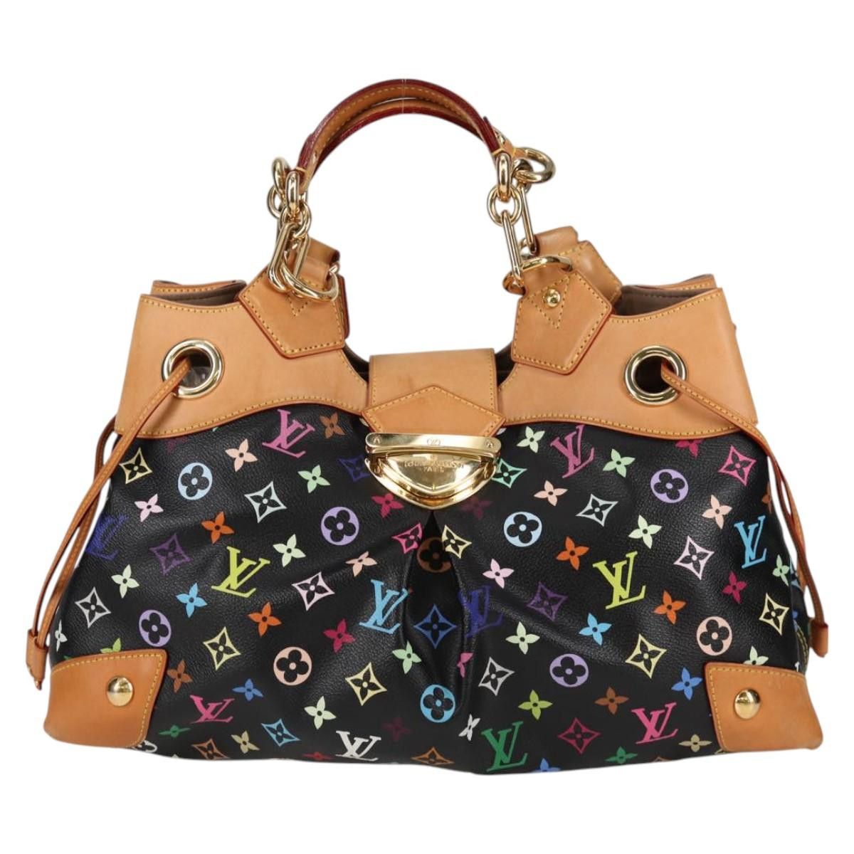 Louis Vuitton LOUIS VUITTON Monogram Multicolor Ursula Tote Bag Black Size ONE SIZE - 13 Thumbnail