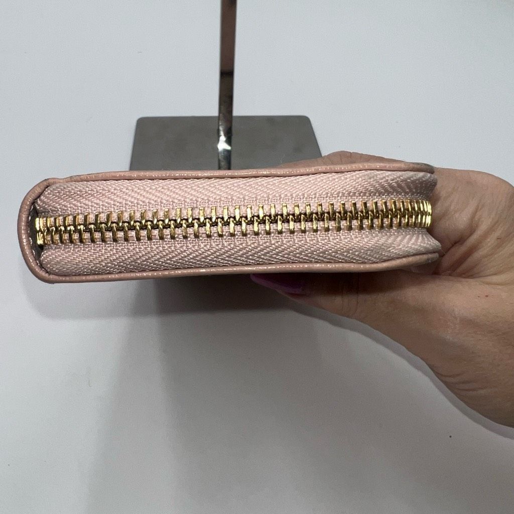 Furla Furla Saffiano Leather Made in Italy Zip Around Wallet in Bl Size ONE SIZE - 5 Thumbnail