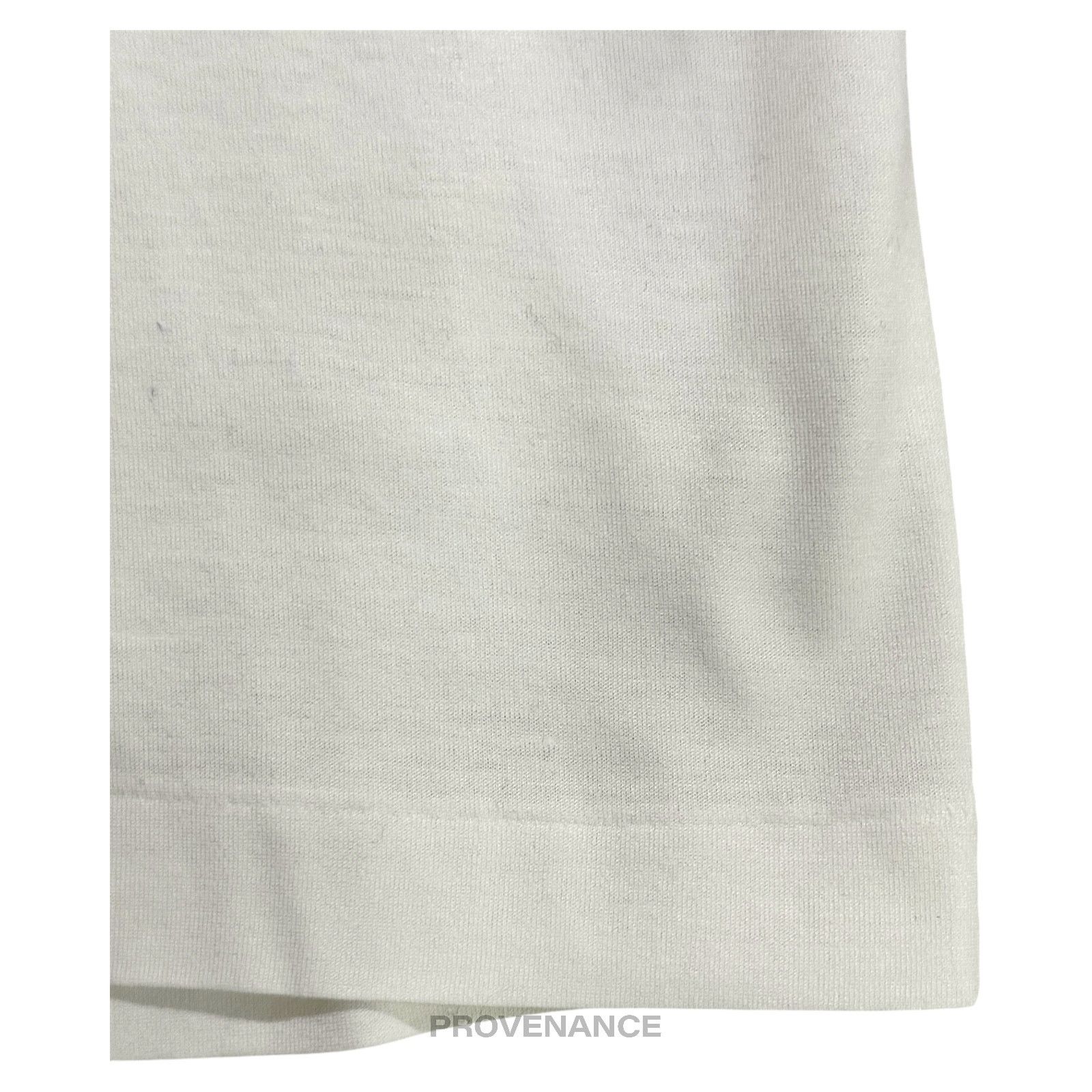 Balenciaga 🔴 Balenciaga Golf Polo Shirt - White Embroidered Checker M Size US M / EU 48-50 / 2 - 6 Thumbnail