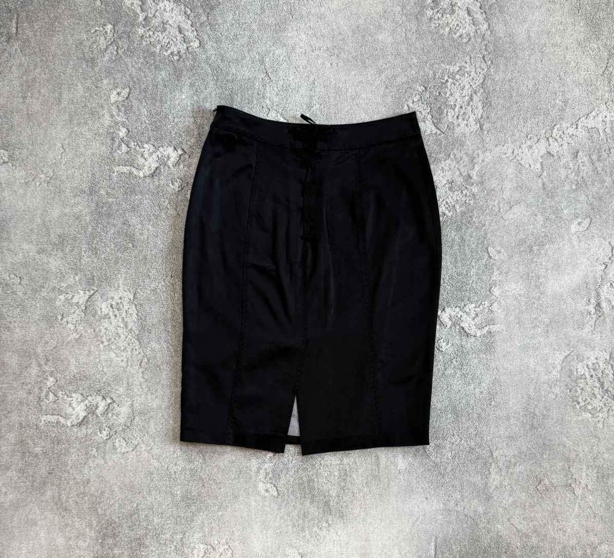 Wolford Wolford UK10/USA6/F38 black pencil skirt Size 28" / US 6 / IT 42 - 10 Thumbnail