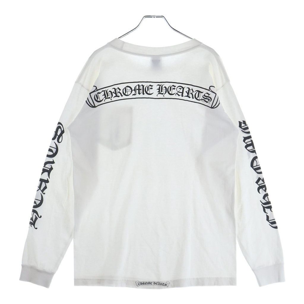 トップス old chrome hearts long tee Chrome Hearts Chrome Hearts Old CH Long Sleeve T-Shirt Black | Grailed