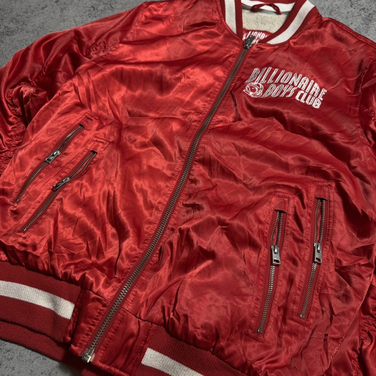 Billionaire Boys Club Rare Billionaire Boys Club Bomber Jacket Size US XL / EU 56 / 4 - 3 Thumbnail