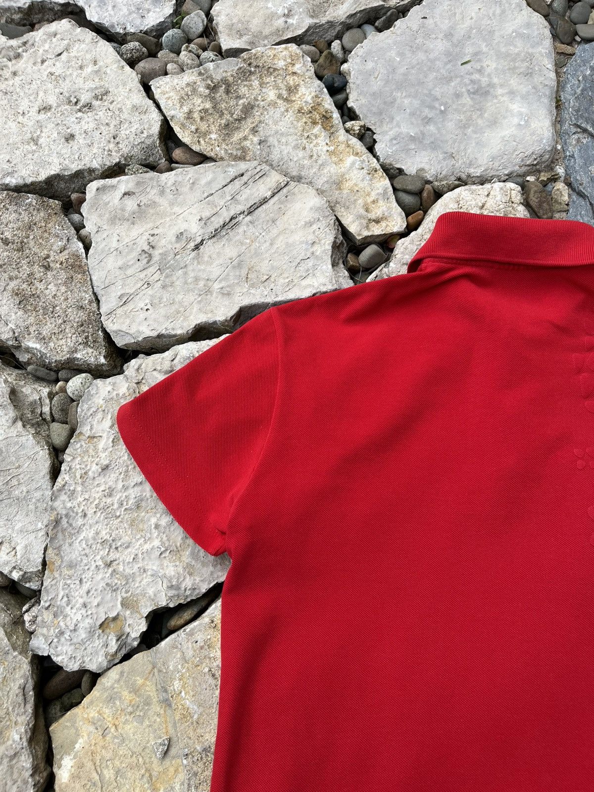Lacoste × Vintage Vintage Lacoste x Michael Young patterned polo t-shirt tee Size US M / EU 48-50 / 2 - 22 Thumbnail