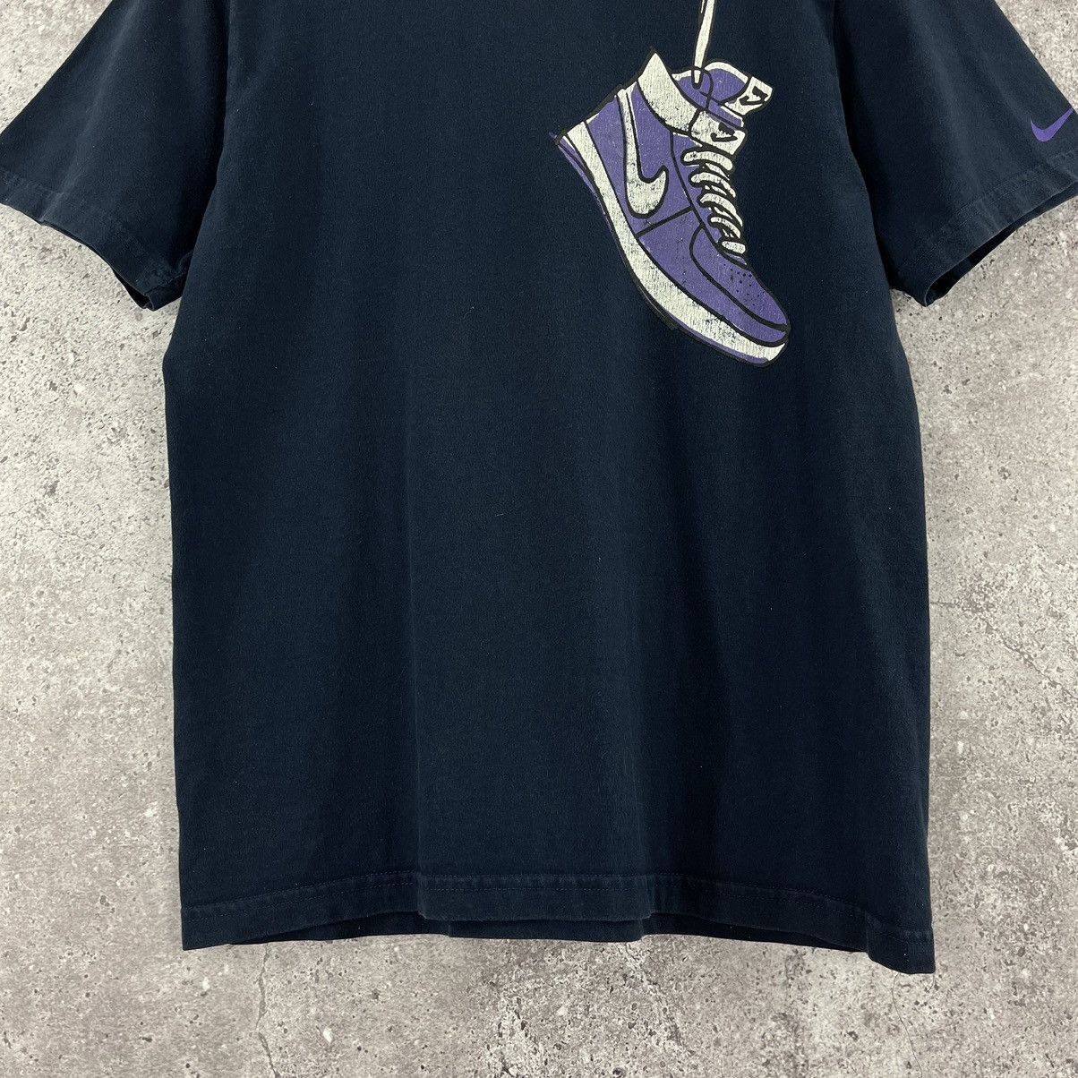 Nike × Vintage Vintage Nike T-Shirt High Force Logo Y2K Drill Navy Size S Size US S / EU 44-46 / 1 - 4 Thumbnail