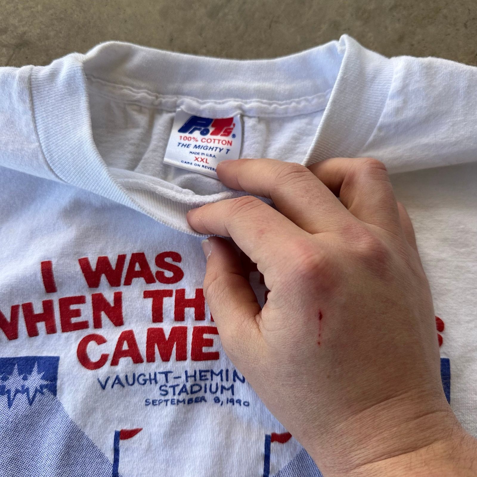 Other I was there when the lights came on Ole miss 1990 XXL Size US XL / EU 56 / 4 - 3 Thumbnail