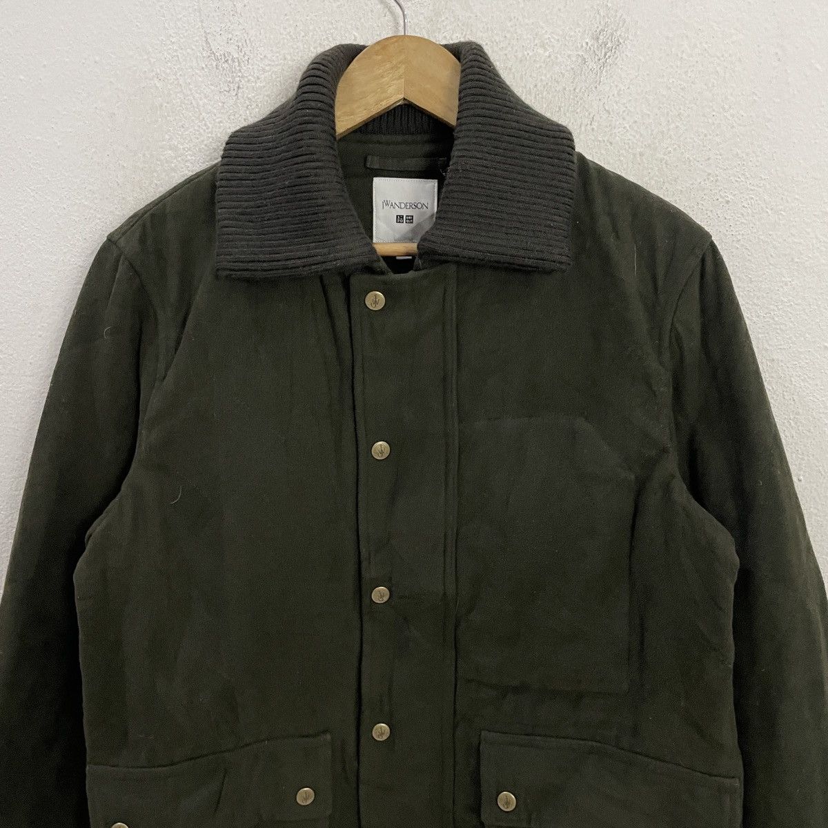 JW Anderson × Uniqlo Vintage Jw Anderson X Uniqlo Wool Jacket Size US L / EU 52-54 / 3 - 4 Thumbnail