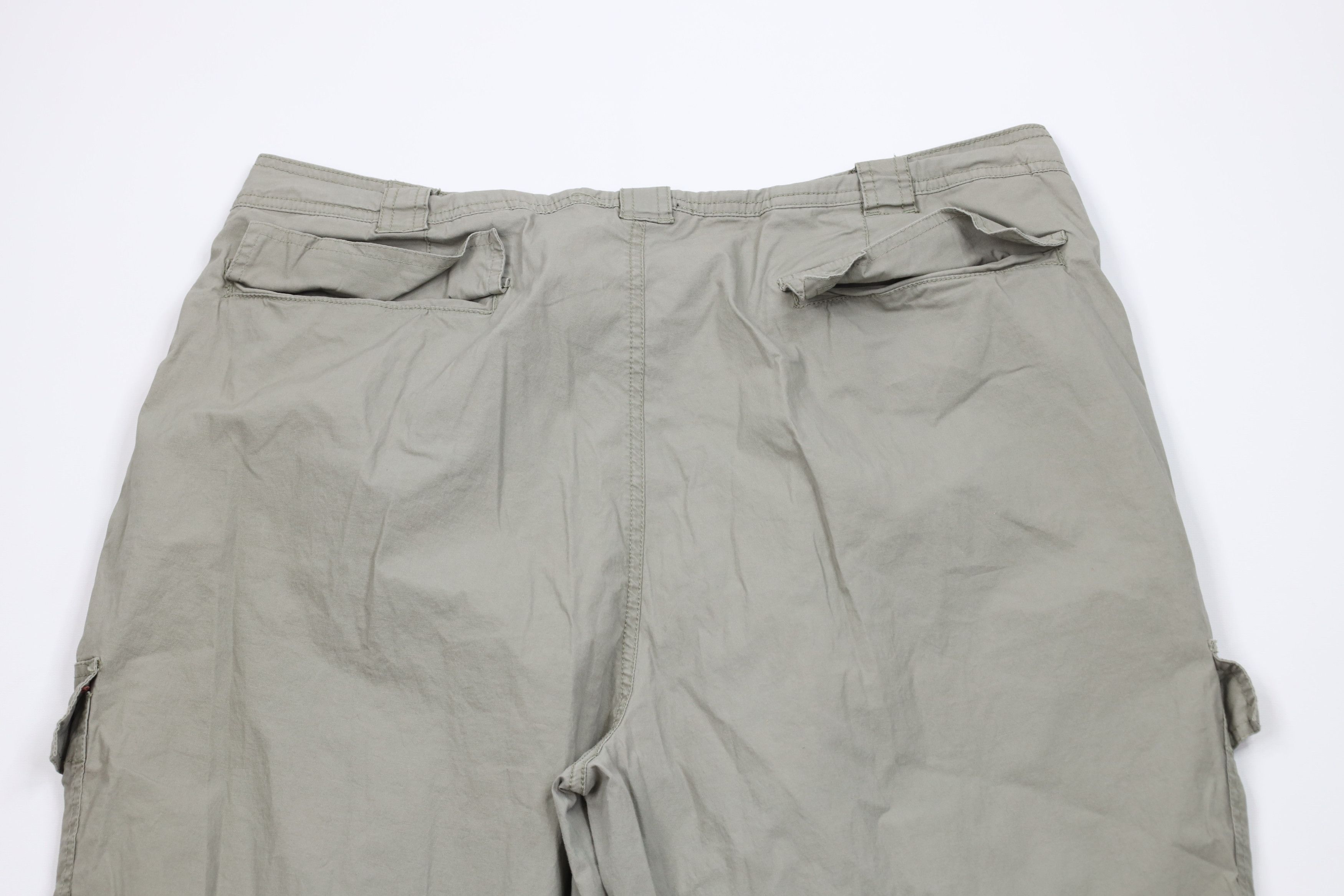 DKNY Vintage Y2K DKNY Adjustable Wide Leg Joggers Cargo Pants Size US 38 / EU 54 - 9 Thumbnail
