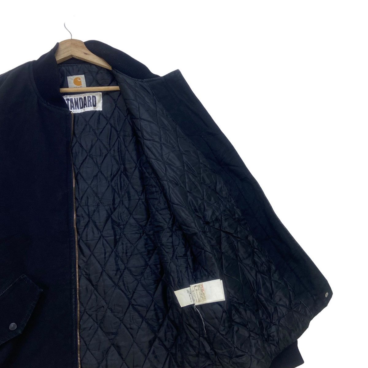 Carhartt Carhartt X Standard Duck Canvas Biker Bomber Style Jacket Size US L / EU 52-54 / 3 - 16 Thumbnail