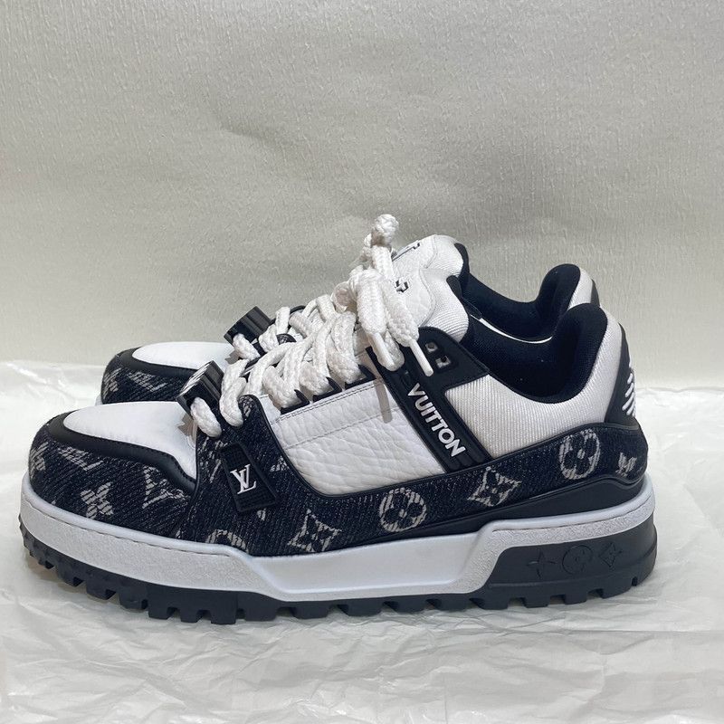 Louis Vuitton Louis Vuitton Trainer Maxi Low-Top Sneakers -2508 Size US 10.5 / EU 43-44 - 4 Thumbnail