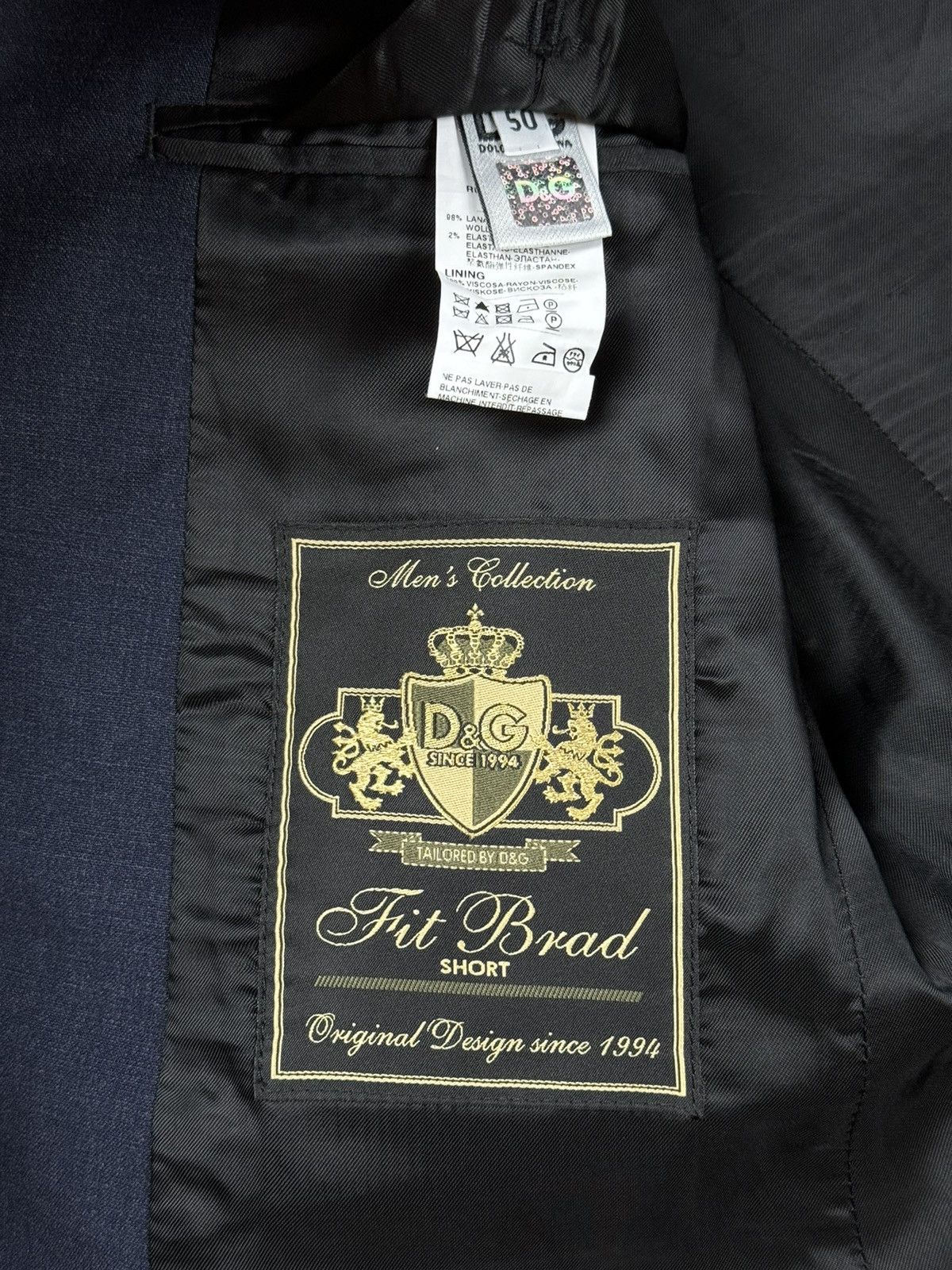 Dolce & Gabbana Wool blazer Dolce & Gabbana original casual luxury item Size 50R - 4 Thumbnail