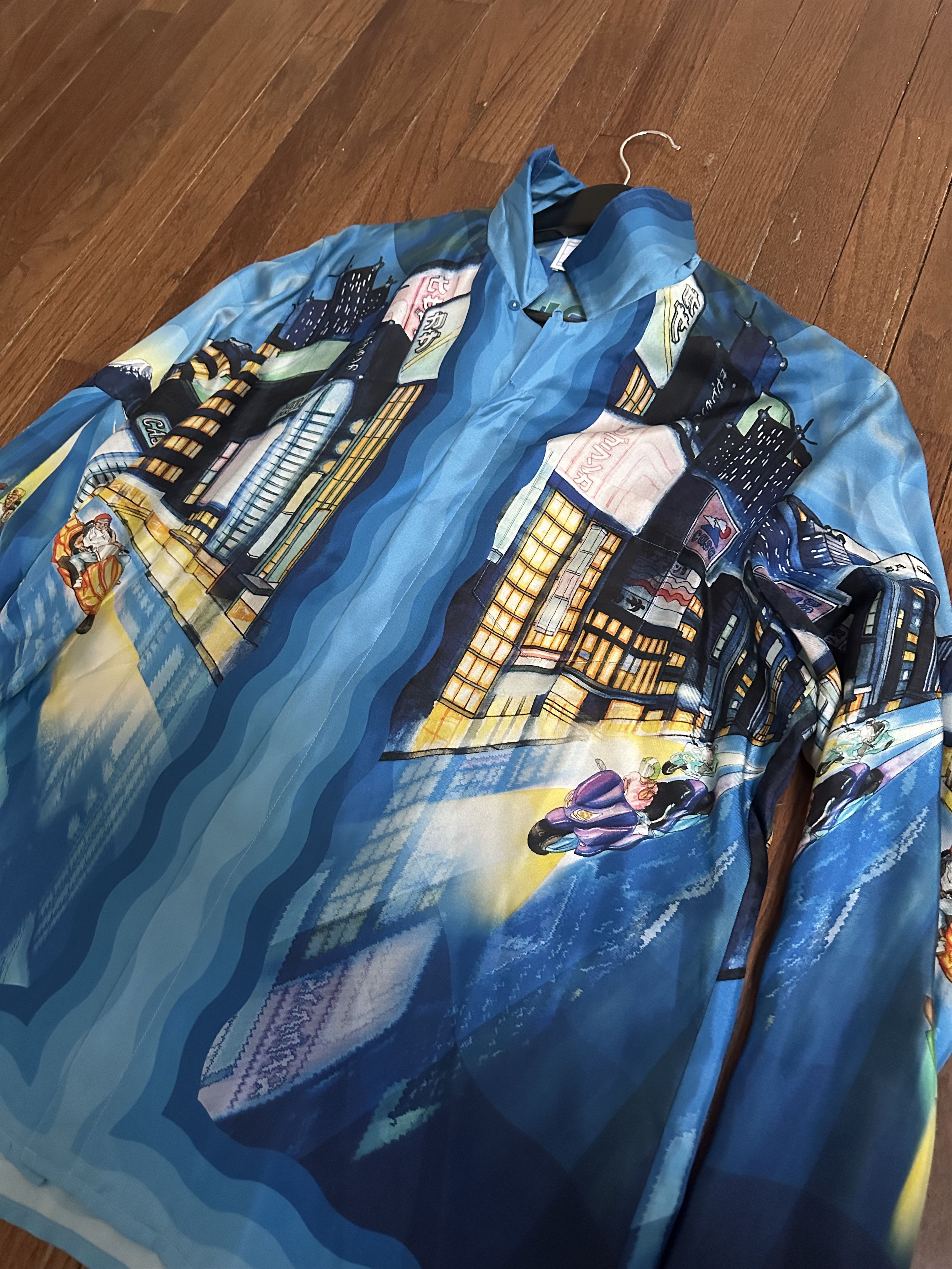 Casablanca Casablanca Silk Japan Racing Shirt Size US M / EU 48-50 / 2 - 2 Thumbnail