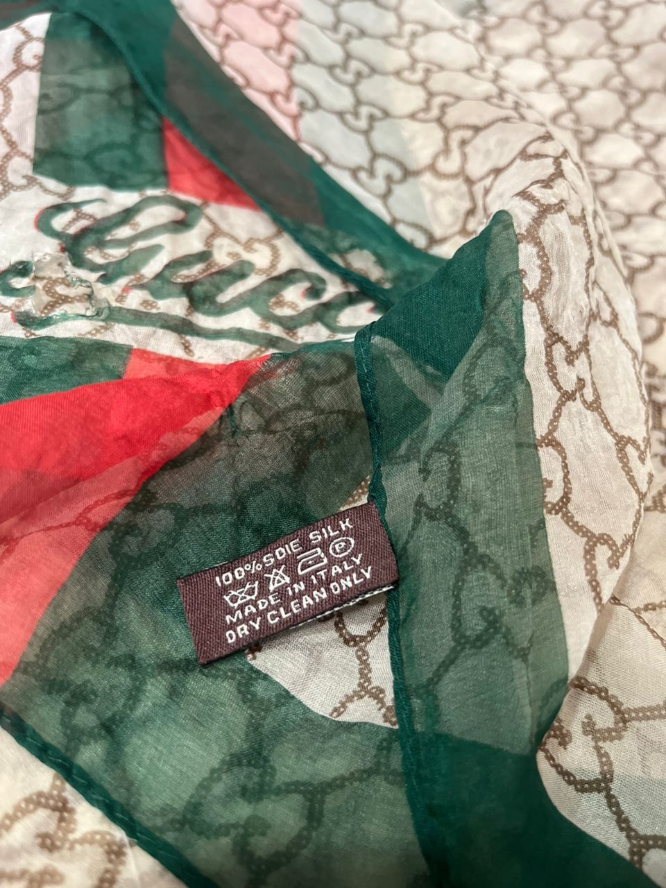 Gucci Authentic Gucci GG Monogram Scarf TIER OFF Size ONE SIZE - 5 Thumbnail