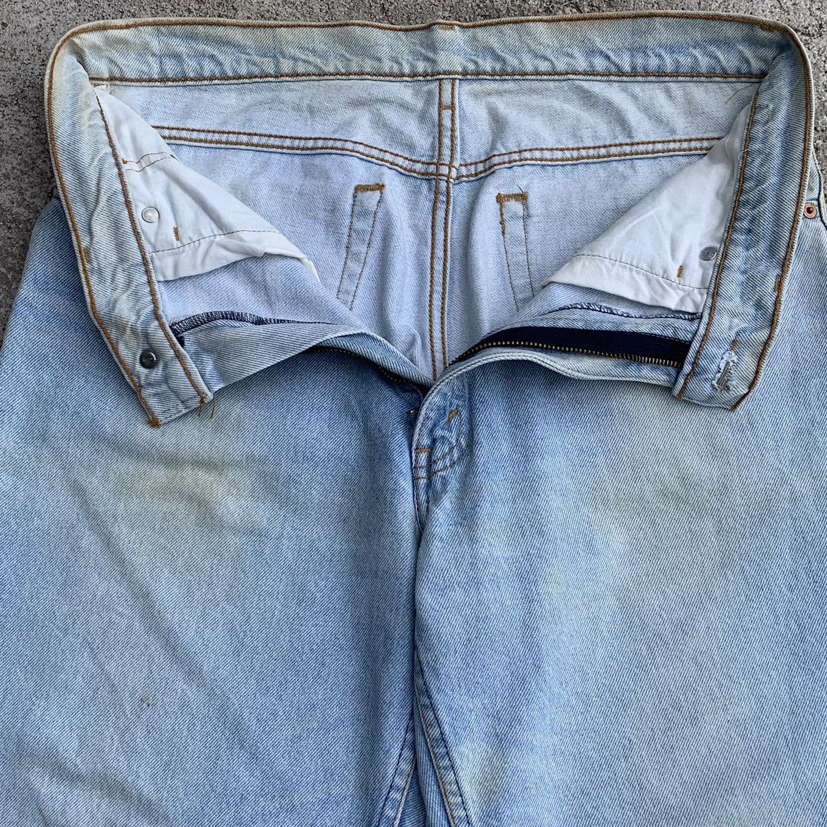 Levi's Vintage Clothing Vintage 90s Levis 503 Faded Rusty Lightwash Denim W32 Size US 32 / EU 48 - 7 Thumbnail