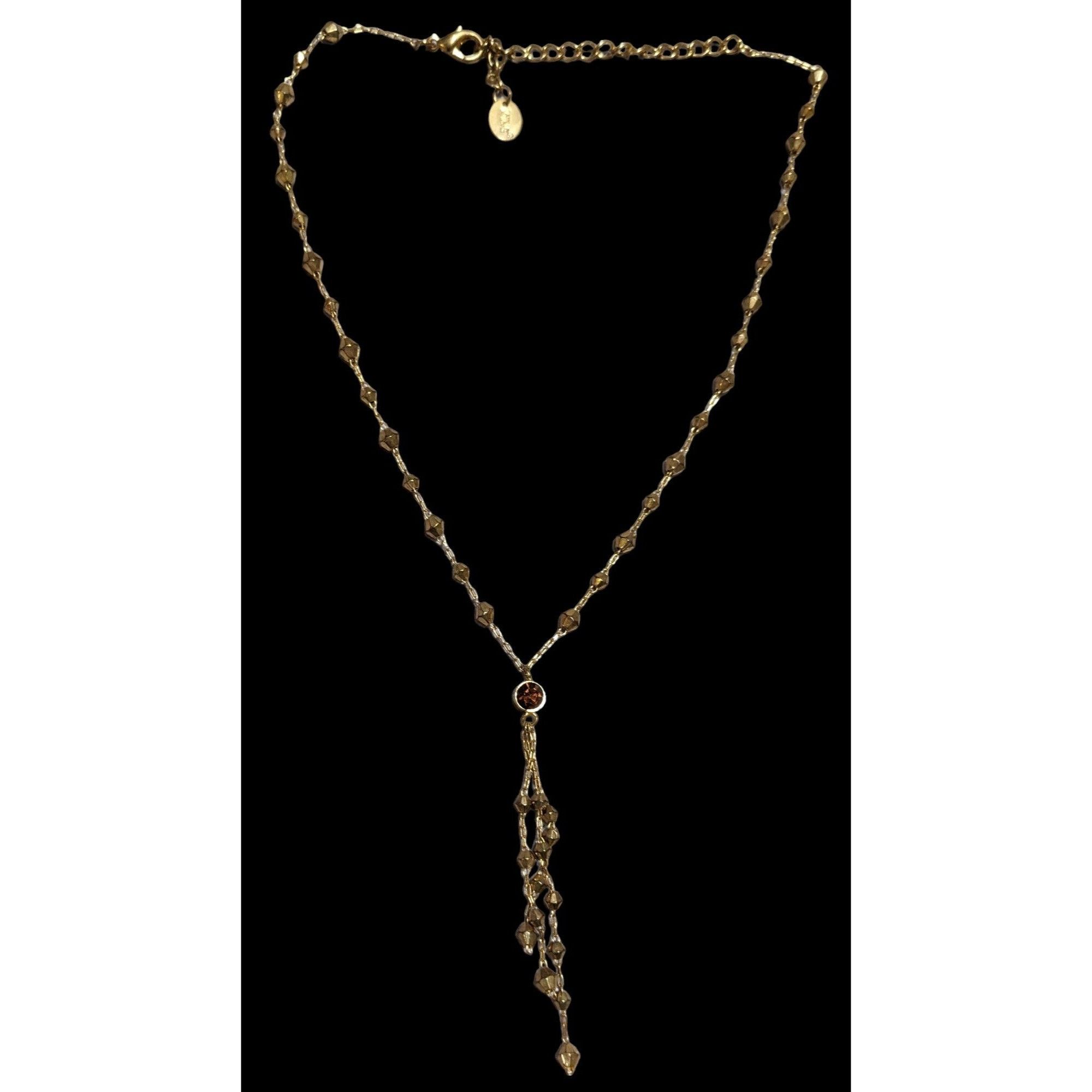 Other Y2K Icing Gold Beaded Tassel Necklace Size ONE SIZE - 3 Thumbnail