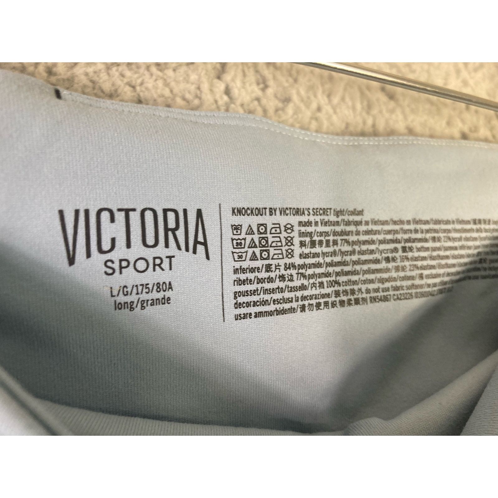 Victoria's Secret Victoria's Secret Sport Women's High Waist Leggings Blue L Size 30" / US 8 / IT 44 - 2 Thumbnail