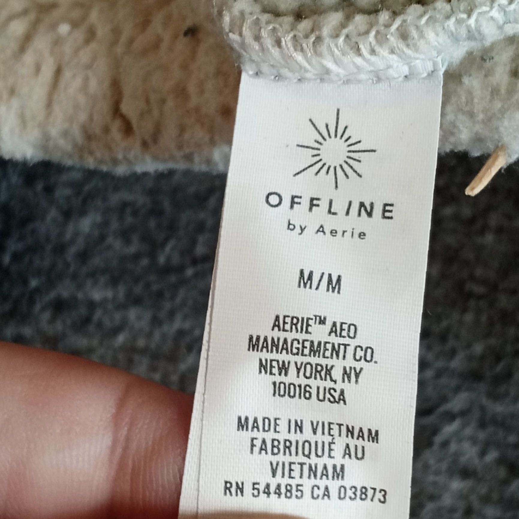 Vintage Aerie Sherpa Jacket Women Medium White Quarter Zip Cozy Causal Day Offline Size M / US 6-8 / IT 42-44 - 7 Thumbnail