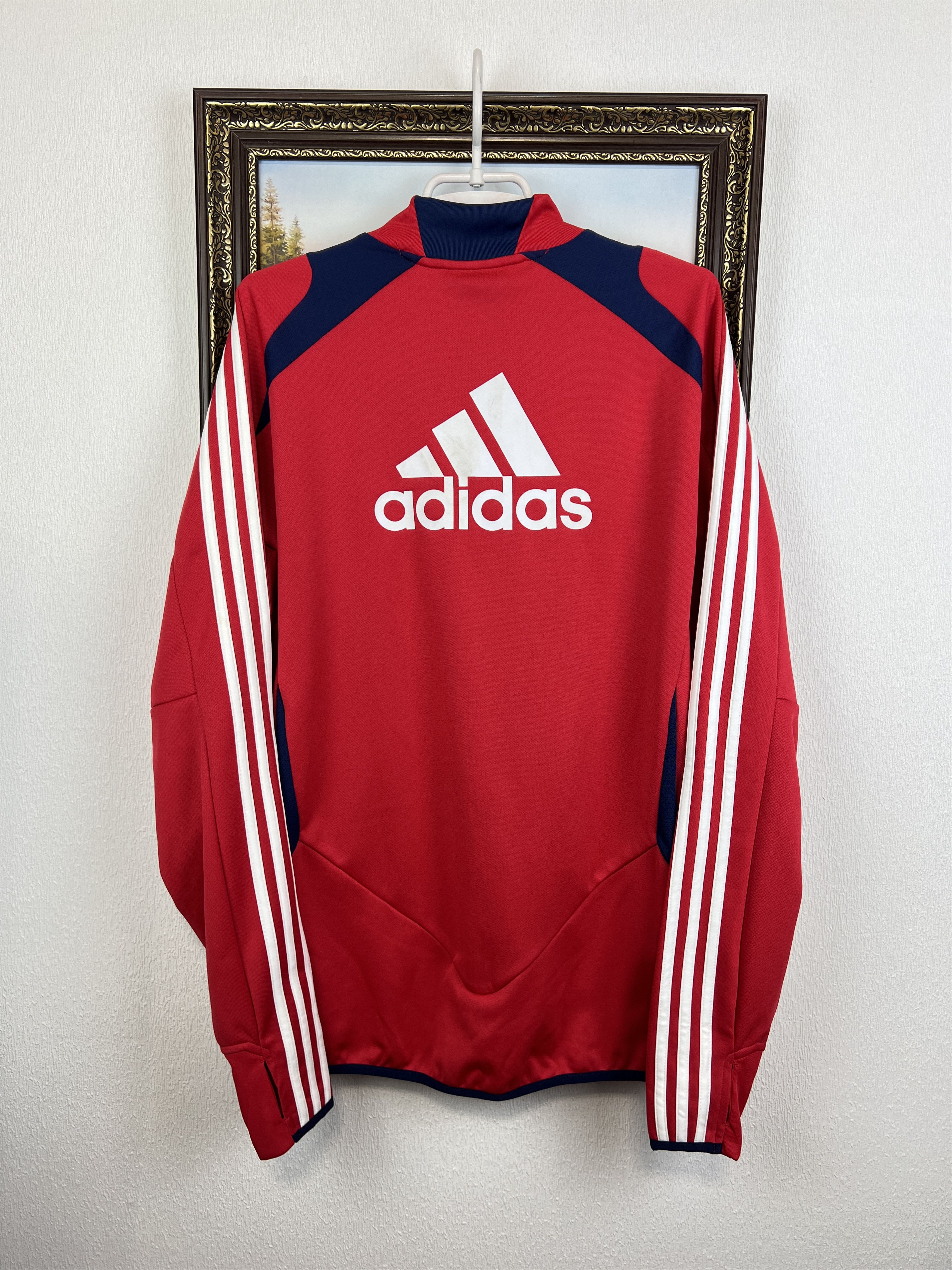 Adidas Chicago Fire Football Sweatshirt Soccer Warm Up Track Top Size US M / EU 48-50 / 2 - 11 Thumbnail