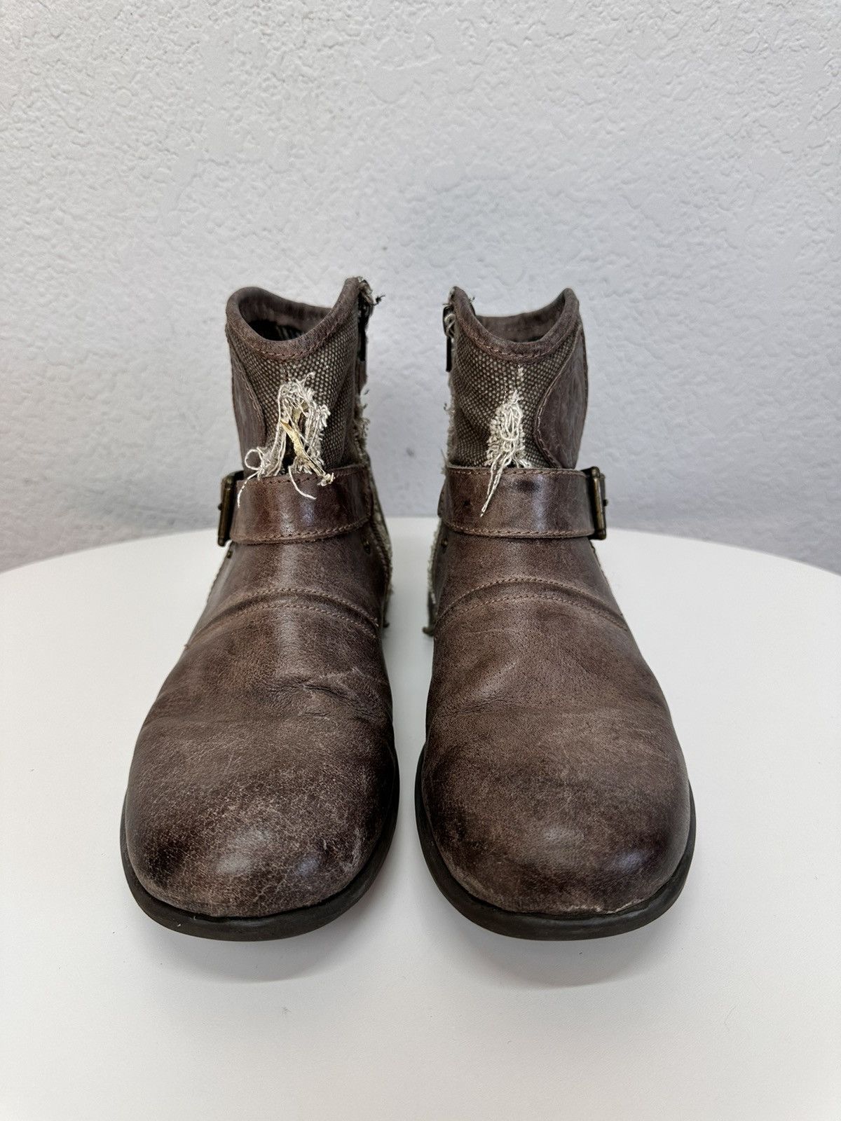 Other Leather Boots HandMade Italian Rick owens Style As 98 Rare Size US 7 / EU 40 - 3 Thumbnail