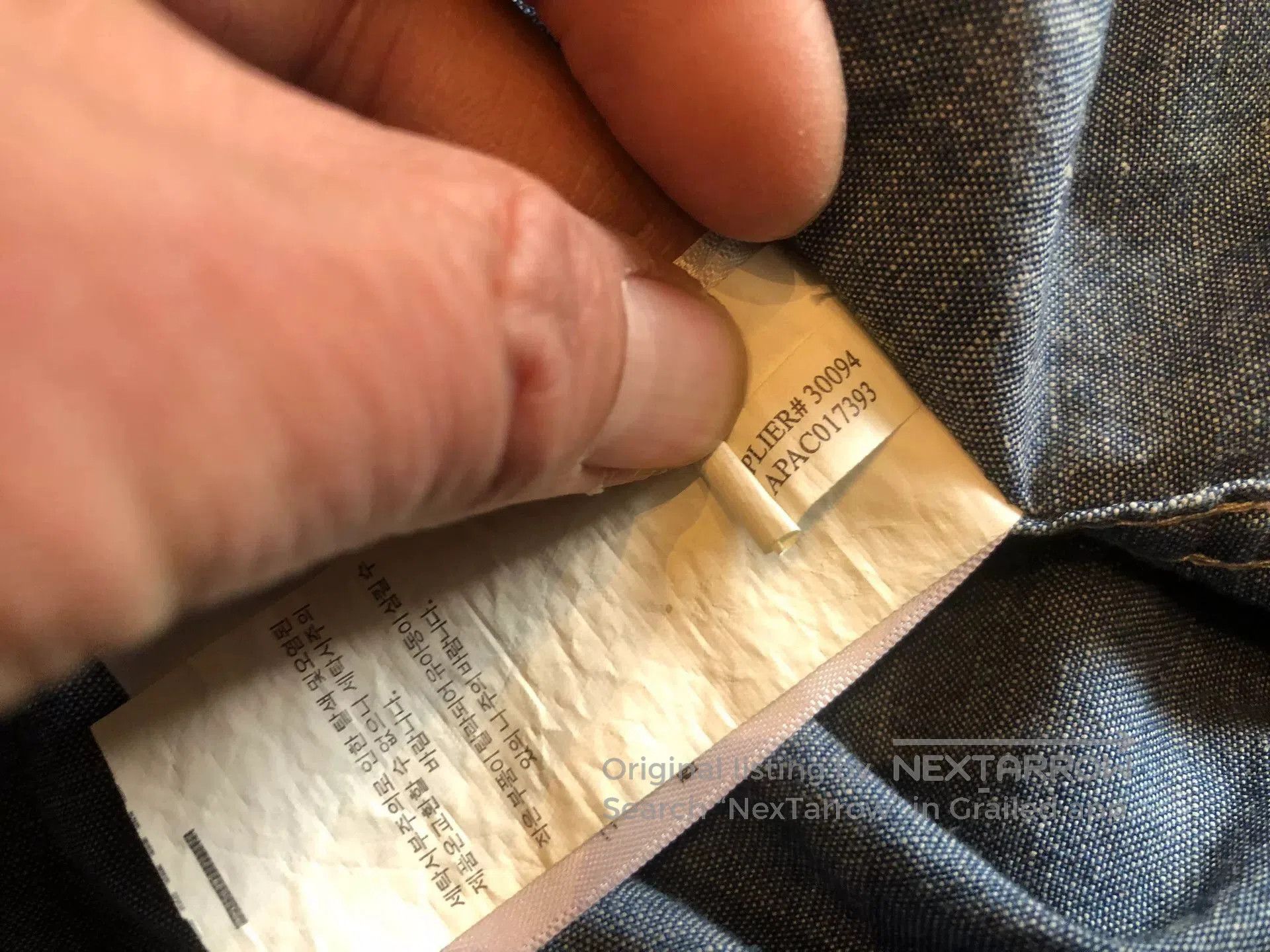 Japanese Brand Ralph Lauren Vintage Denim Shirt Jacket. Size US L / EU 52-54 / 3 - 8 Thumbnail
