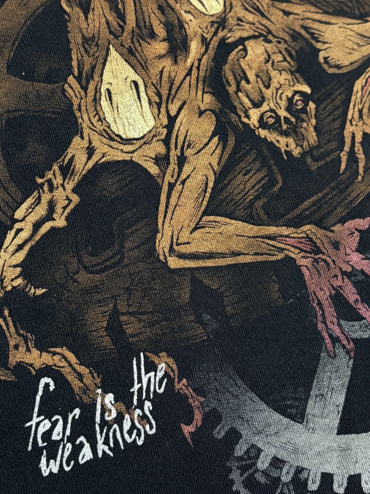 Band Tees In Flames 2012s Fear Is the Weakness Size US L / EU 52-54 / 3 - 4 Thumbnail