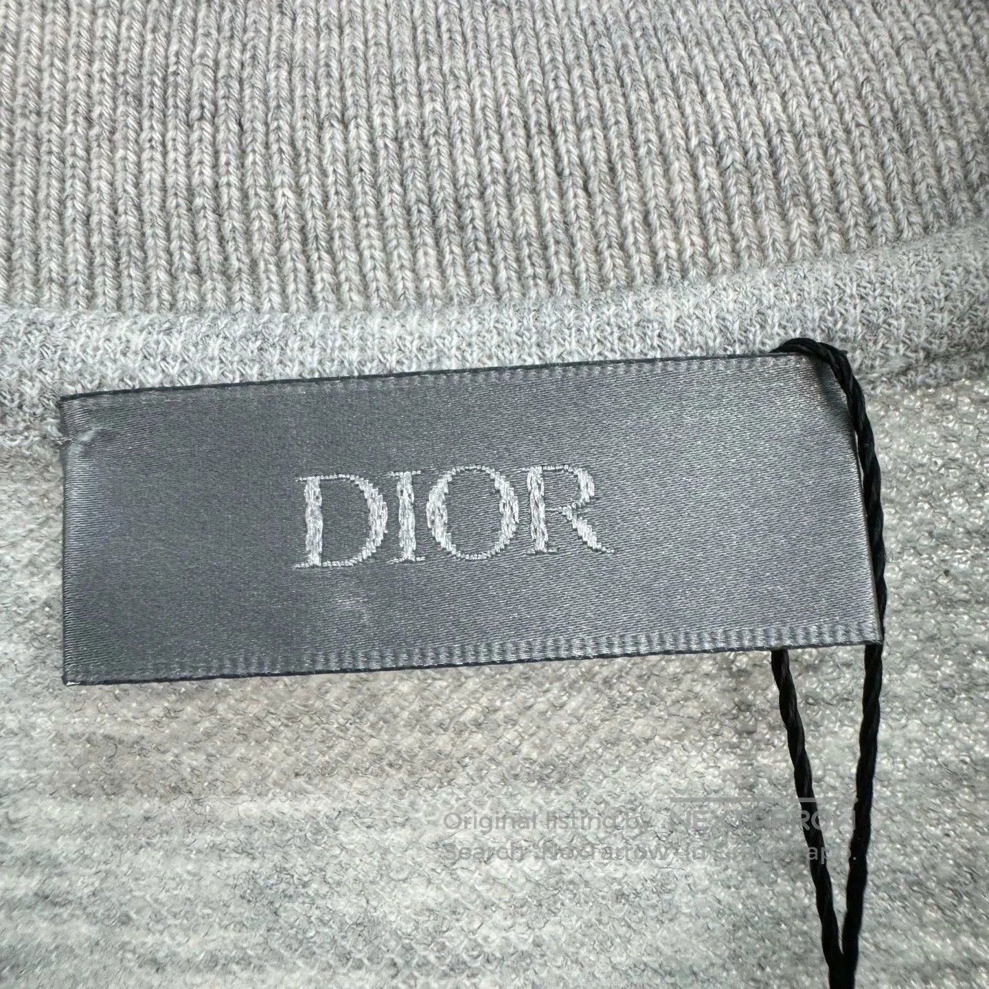 Dior Dior New Gray Embroidered CD Polo. Size US XXL / EU 58 / 5 - 5 Thumbnail