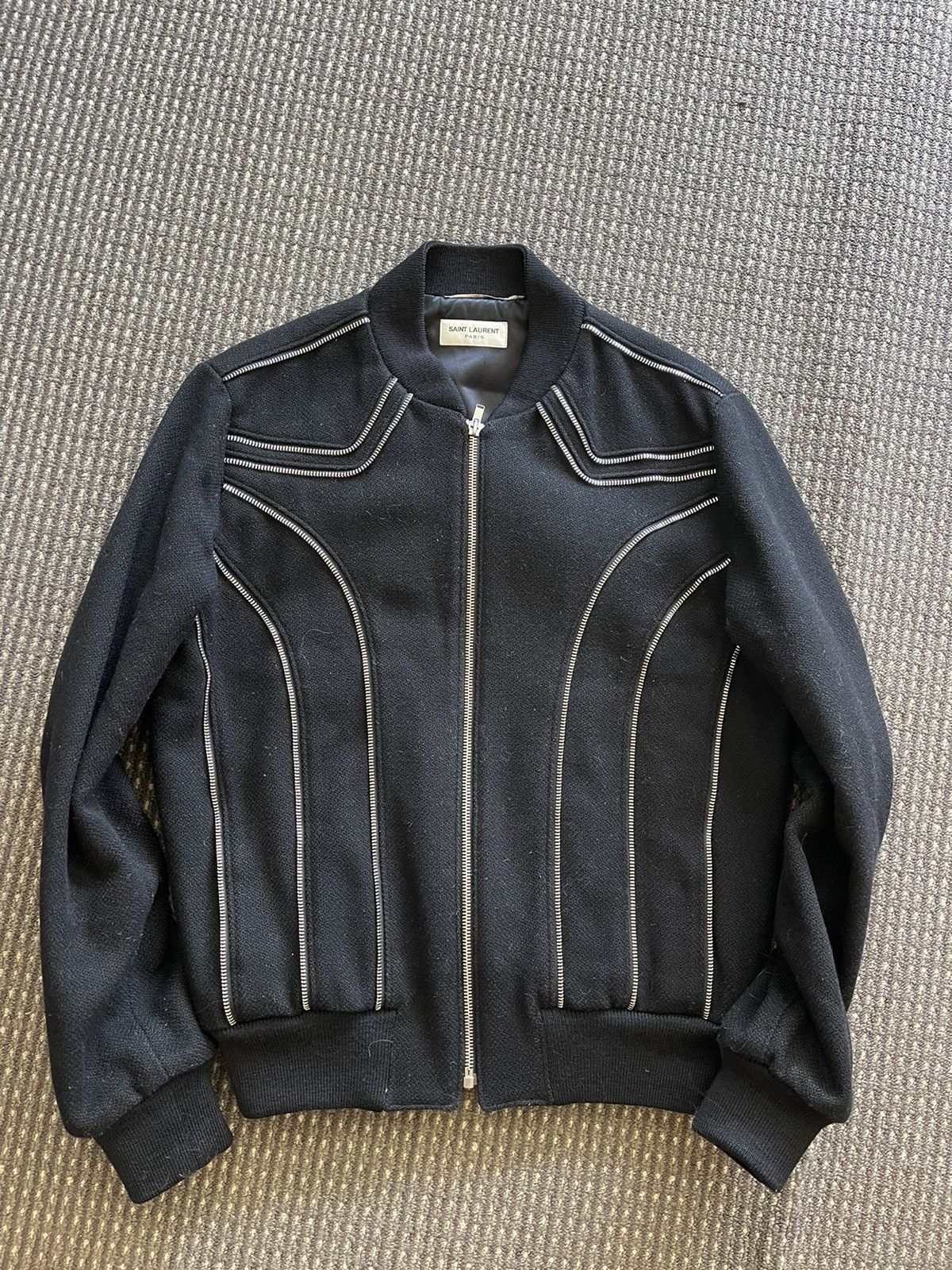 Saint Laurent Paris SLP 15AW Multi Zipper Jacket Size US M / EU 48-50 / 2 - 1 Thumbnail