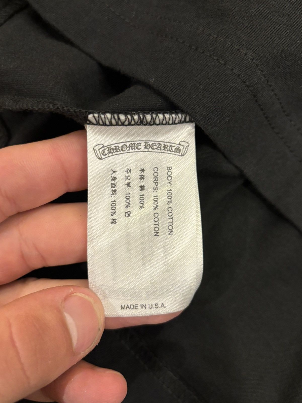 Chrome Hearts Chrome Hearts Scroll LS LS Shirt Size US XL / EU 56 / 4 - 4 Thumbnail
