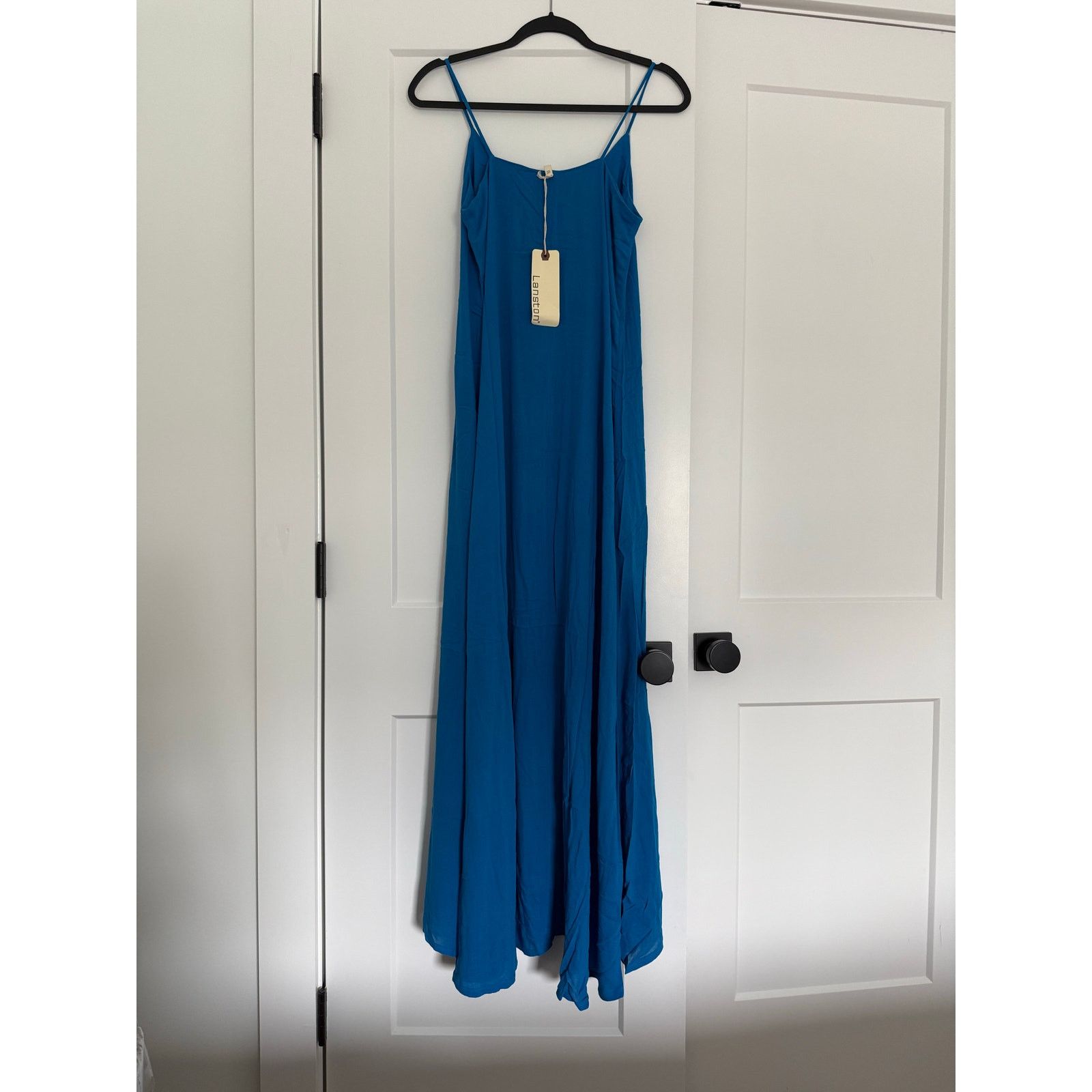 $216 New Lanston Revolve Blue Azure Maxi Dress - XS