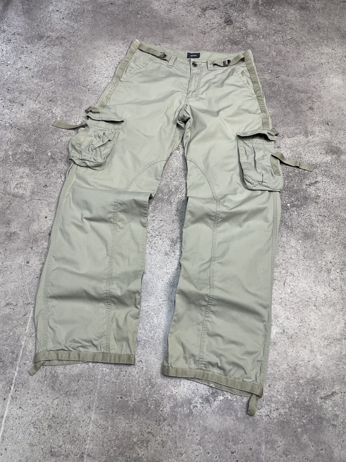 G-Star × Japanese Brand × Vintage Vintage Junya Watanabe Balenciaga Style Bondage Cargo Pants Size US 32 / EU 48 - 5 Thumbnail