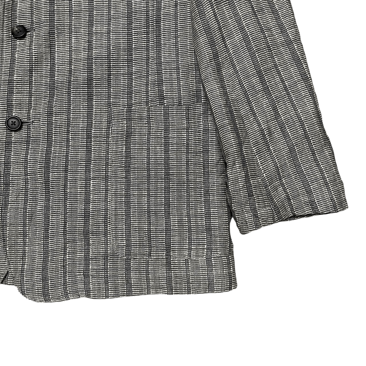 Yohji Yamamoto Ys For Men by Yohji Yamamoto Striped Blazer Jacket Size US M / EU 48-50 / 2 - 4 Thumbnail
