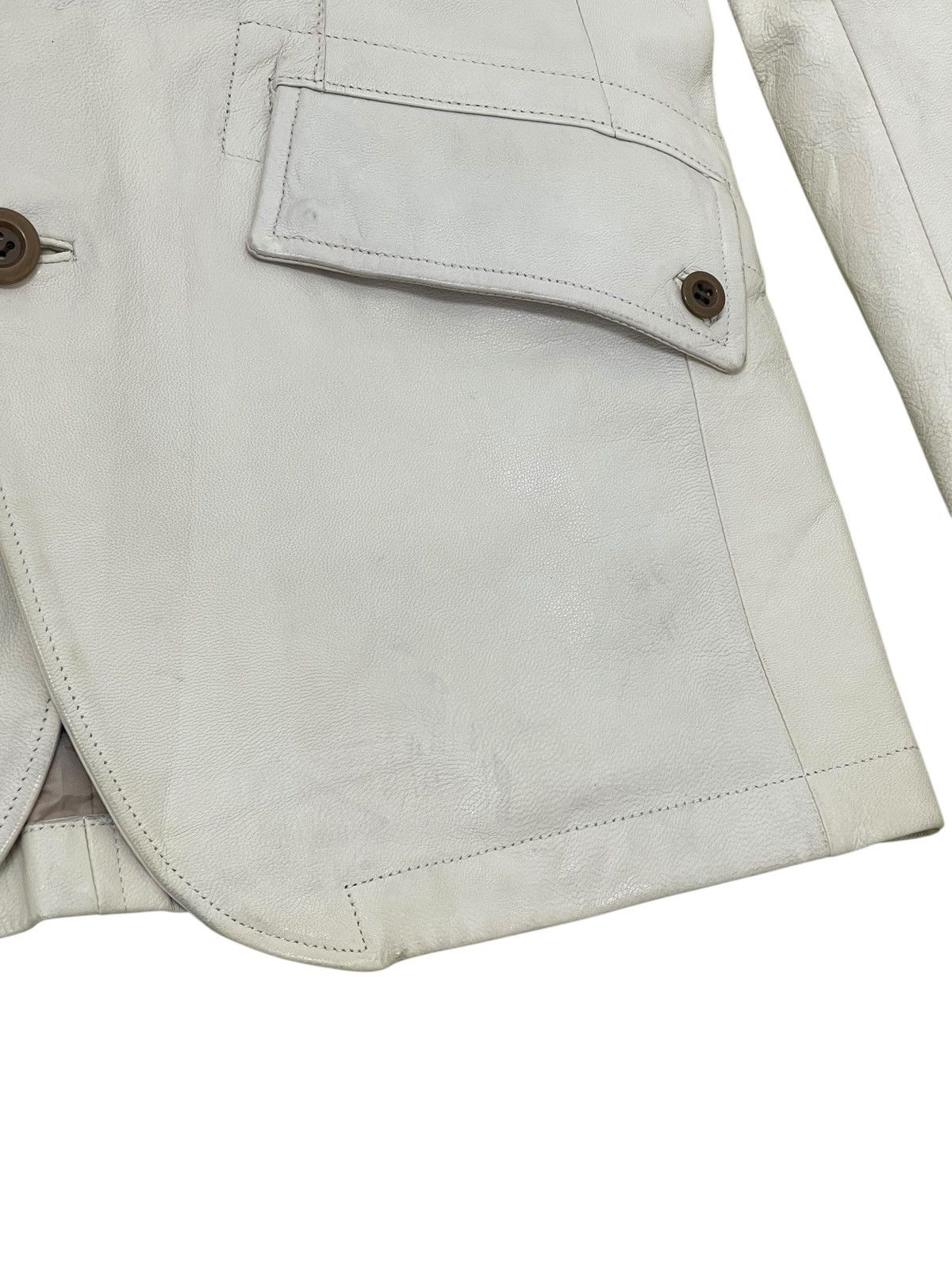 Japanese Brand Leather Jacket Custom Culture Japan Goatskin Slim 7🟩0 Size US M / EU 48-50 / 2 - 8 Thumbnail