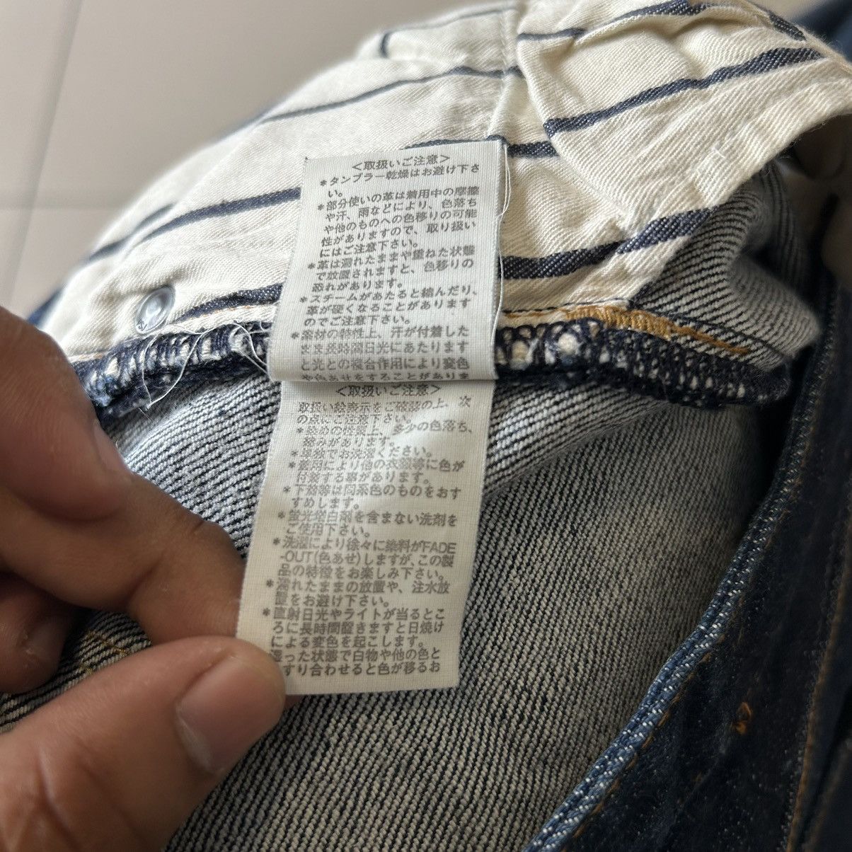 Paul Smith Vintage Paul Smith Blue Denim Size US 35 - 11 Thumbnail