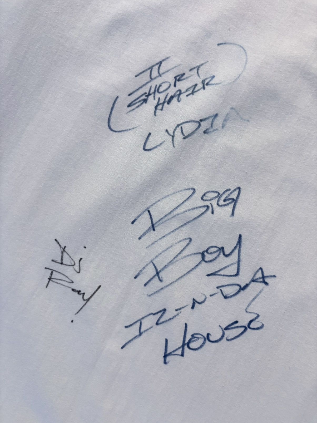 Rap Tees 90’s Power 106 FM Tee Signed by Big Boy DJ Ray and Lidia Size US XL / EU 56 / 4 - 4 Thumbnail