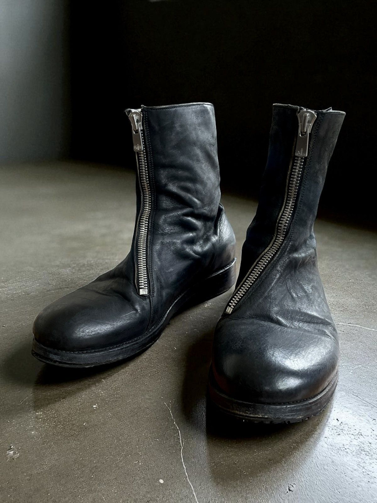 靴 the last conspiracy middle boots guidi RARE the Last Conspiracy Leather Boots Guidi A.S. 98 Style