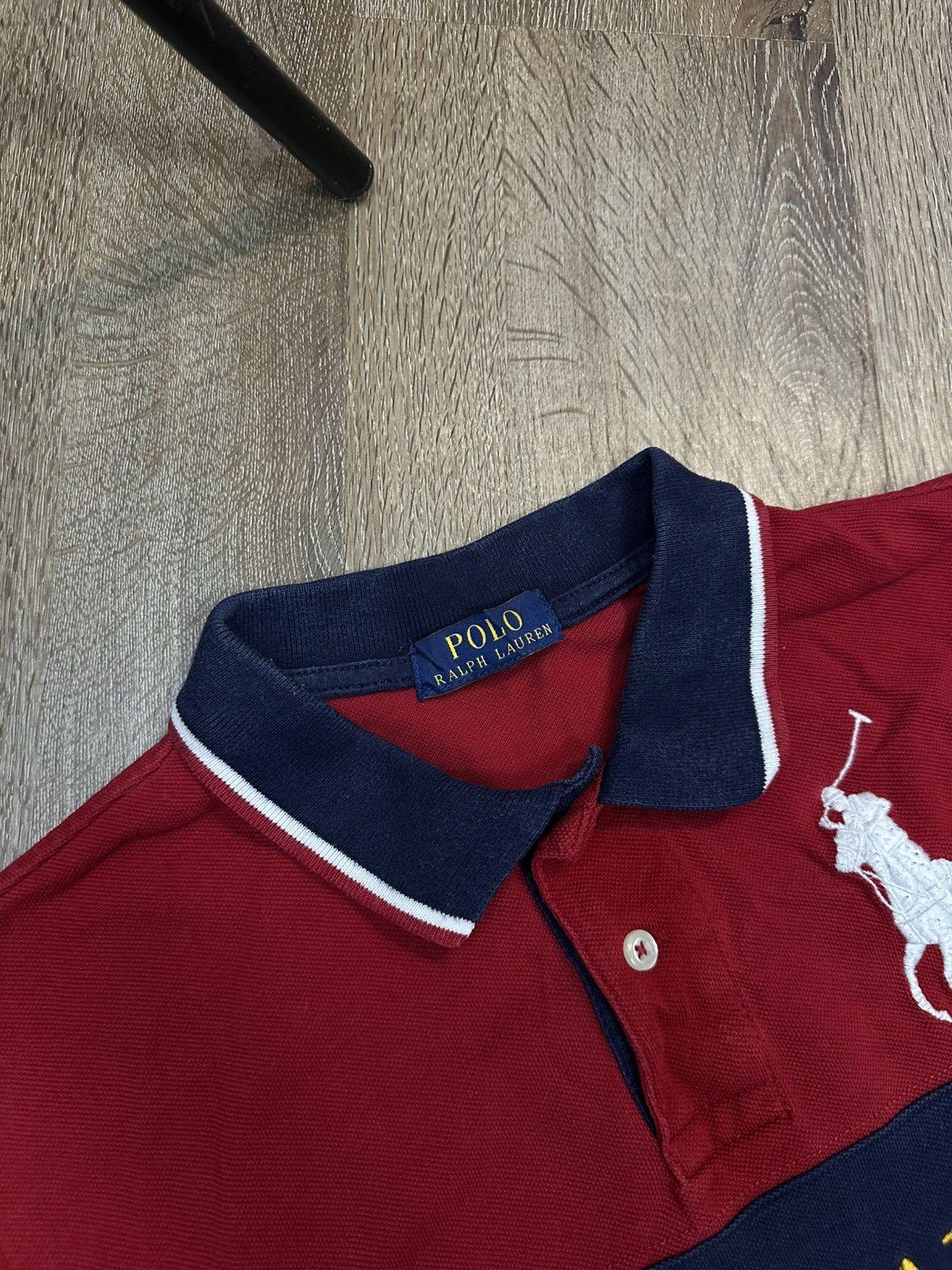 Polo Ralph Lauren Polo Ralph Lauren T-Shirt Big Logo Vintage Size US S / EU 44-46 / 1 - 5 Thumbnail