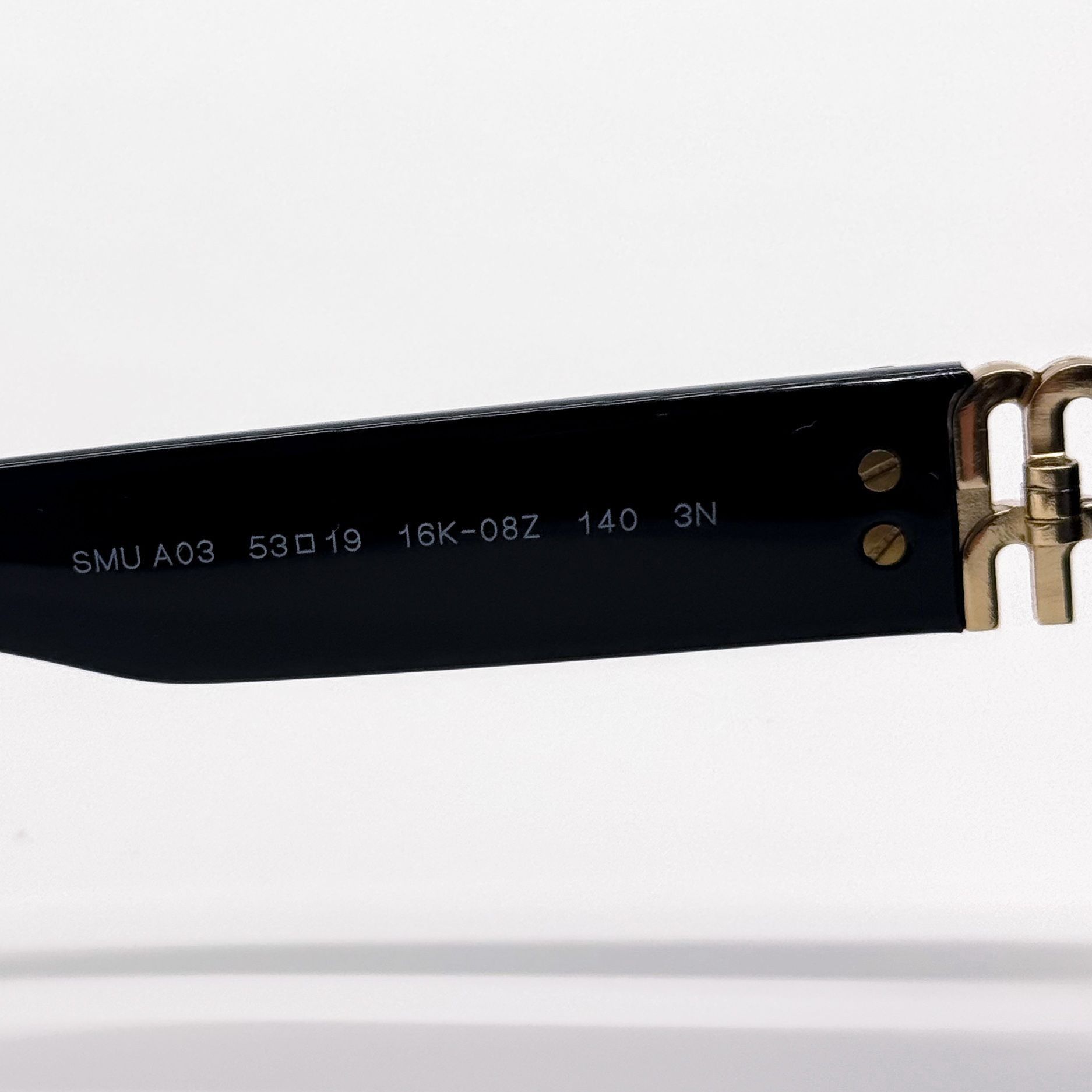 Miu Miu NEW MIU MIU SUNGLASSES MUA03S 16K08Z BLACK MU A03S, SMU A03 Size ONE SIZE - 8 Thumbnail