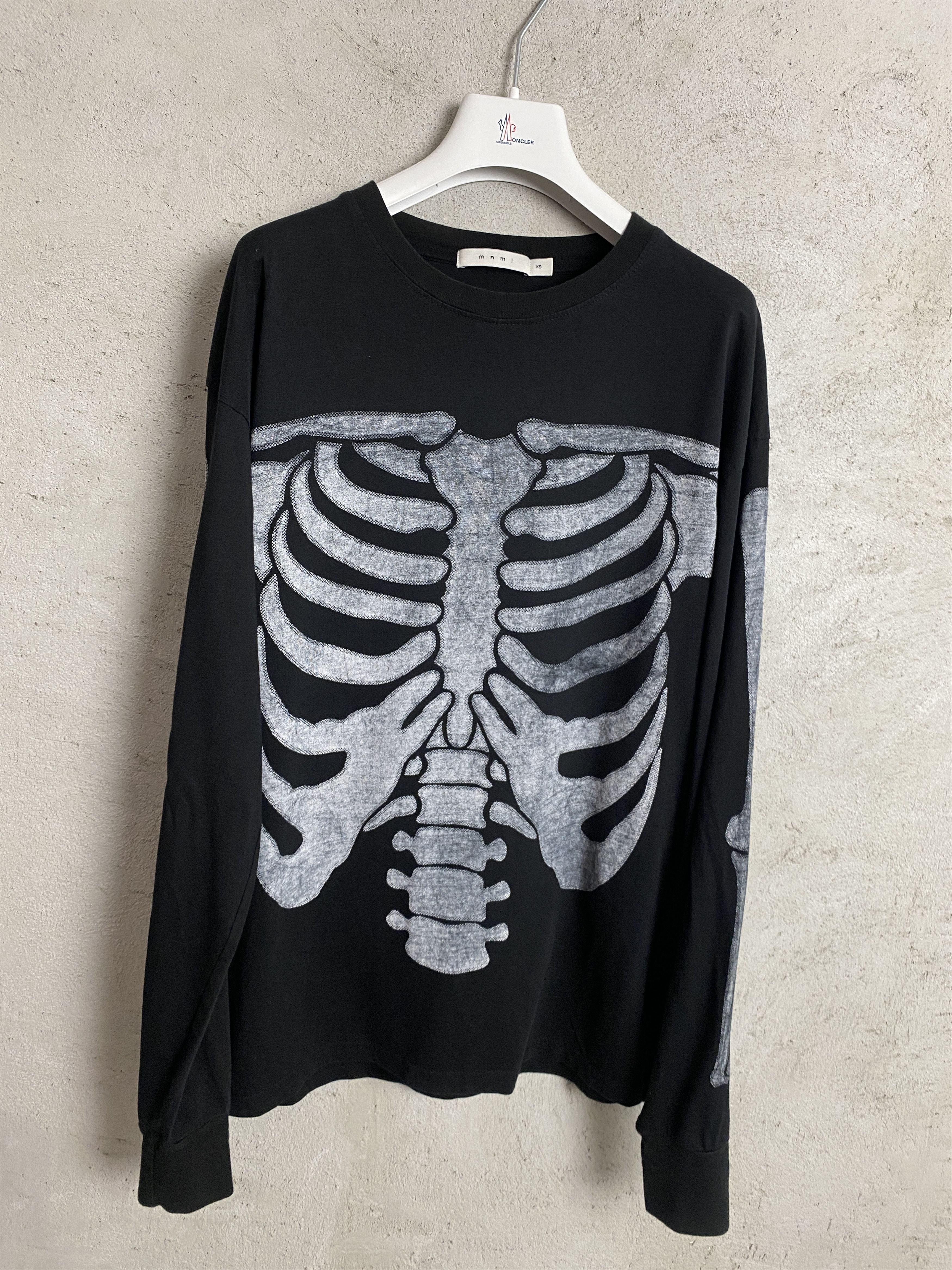MNML MNML skeleton printed t-shirt tee long sleeve Size US XS / EU 42 / 0 - 1 Thumbnail