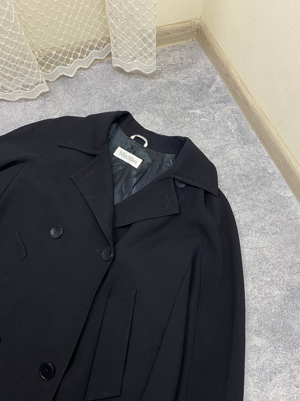 Max Mara MAX MARA CASHMERE VINTAGE COAT JACKET Size L / US 10 / IT 46 - 5 Thumbnail