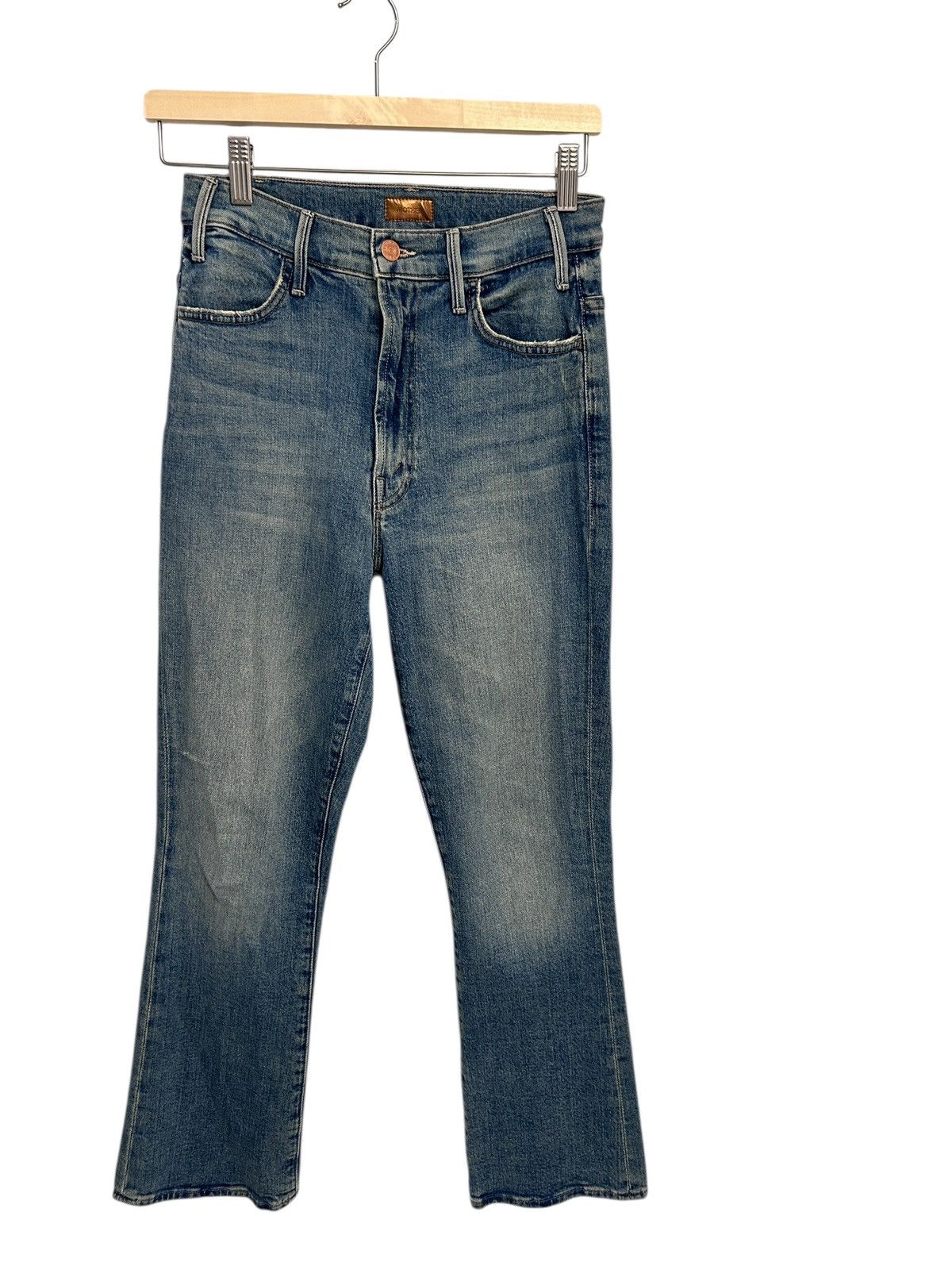 MOTHER Mother Jeans Women's 26 The Hustler Ankle Scenic Route Wash Size 26" / US 2 / IT 38 - 1 Thumbnail