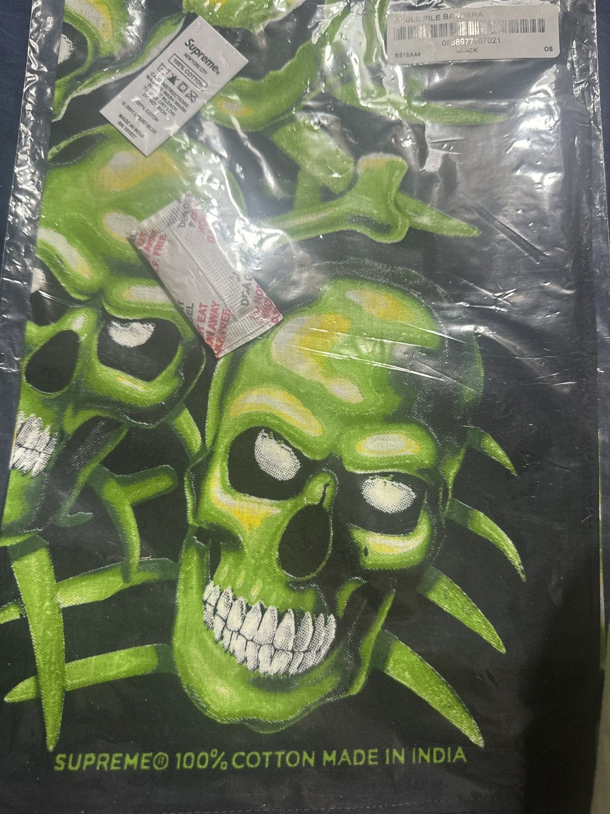 Supreme Skull Bandana Supreme Skull Pile Bandanna SS18