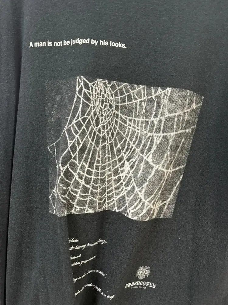 Undercover Undercover Undercover Spider Poetry Tee-2506 Size US XL / EU 56 / 4 - 3 Thumbnail