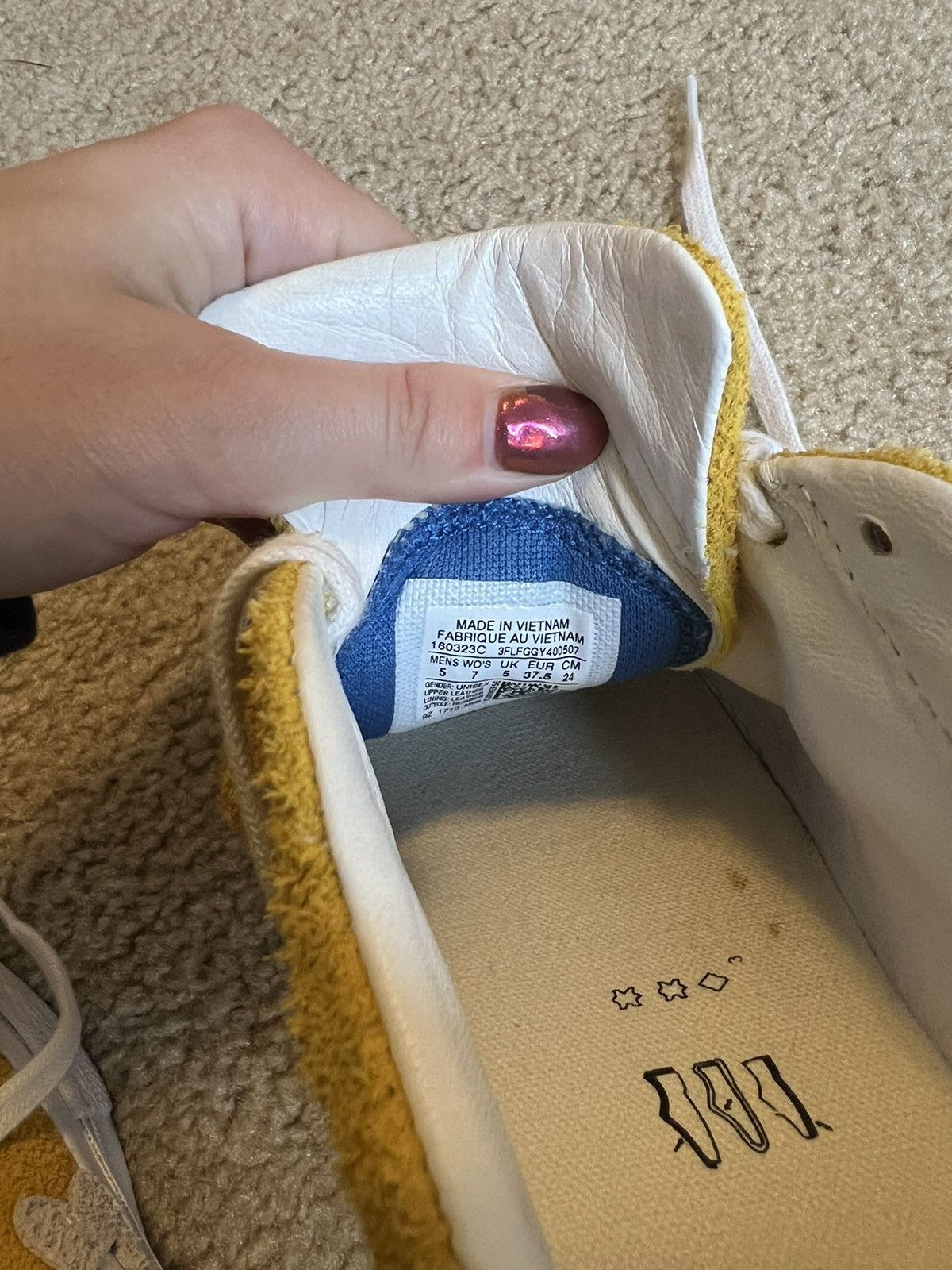 Converse × Golf le Fleur × Tyler The Creator Golf de fleur yellow converse size 7 women (size 5 men) Size US 7 / IT 37 - 5 Thumbnail