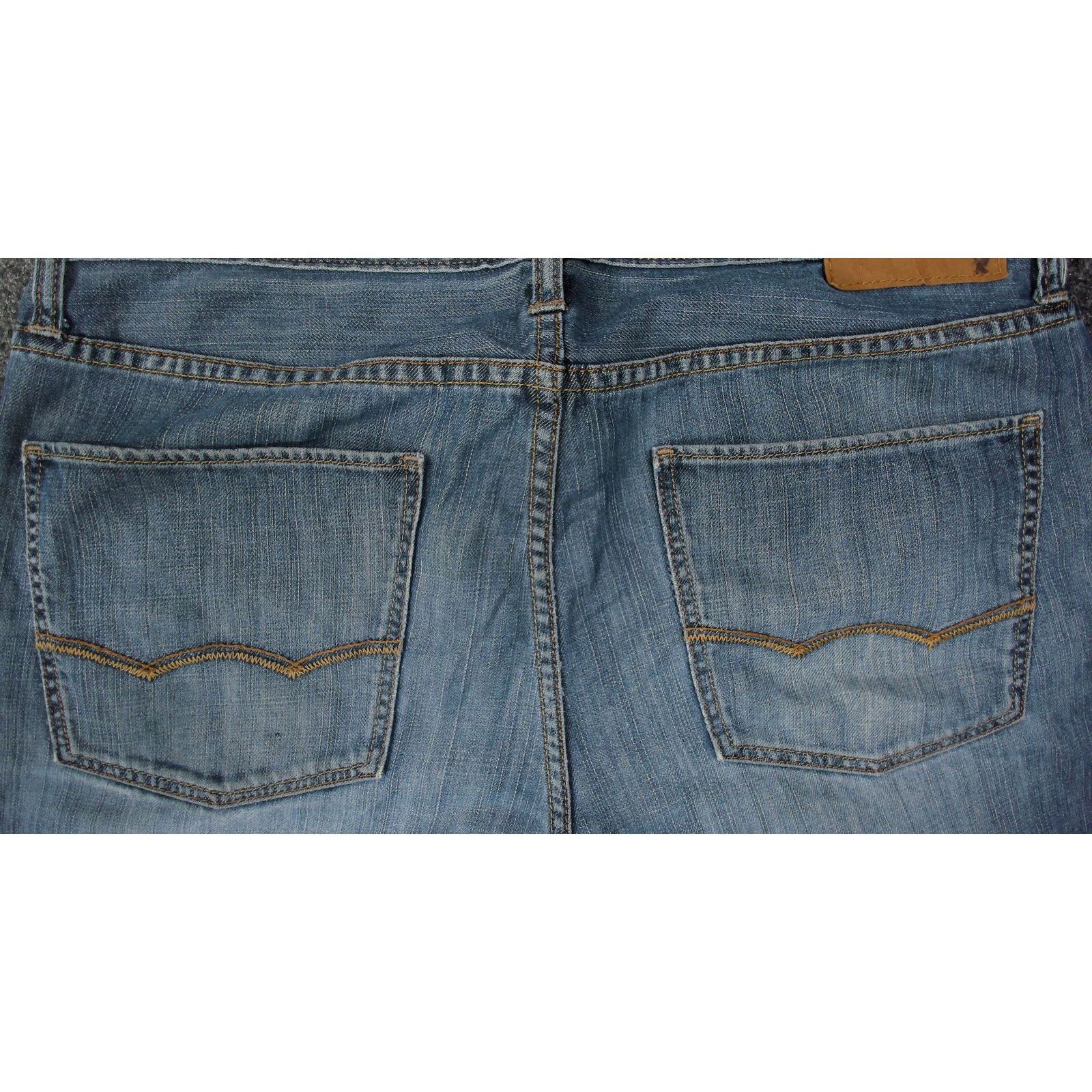 American Eagle Outfitters American Eagle Y2K Grunge Dirty Wash Distressed Skater Jeans Size US 34 / EU 50 - 9 Thumbnail