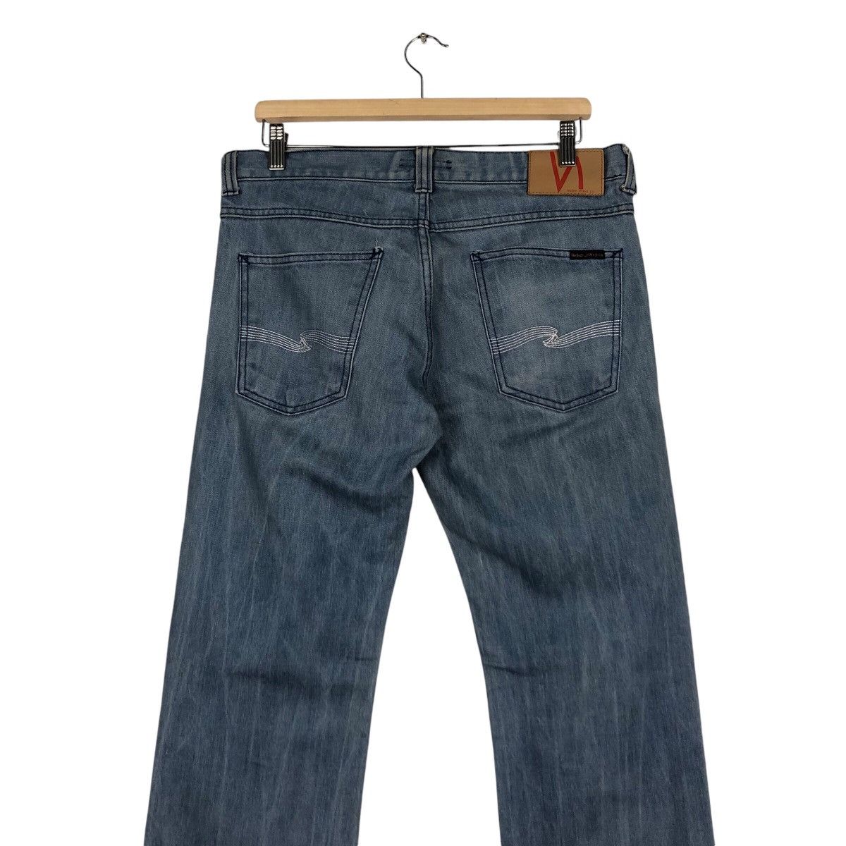 Nudie Jeans Nudie light Blue Jean Rare Famous Brand Size US 34 / EU 50 - 9 Thumbnail