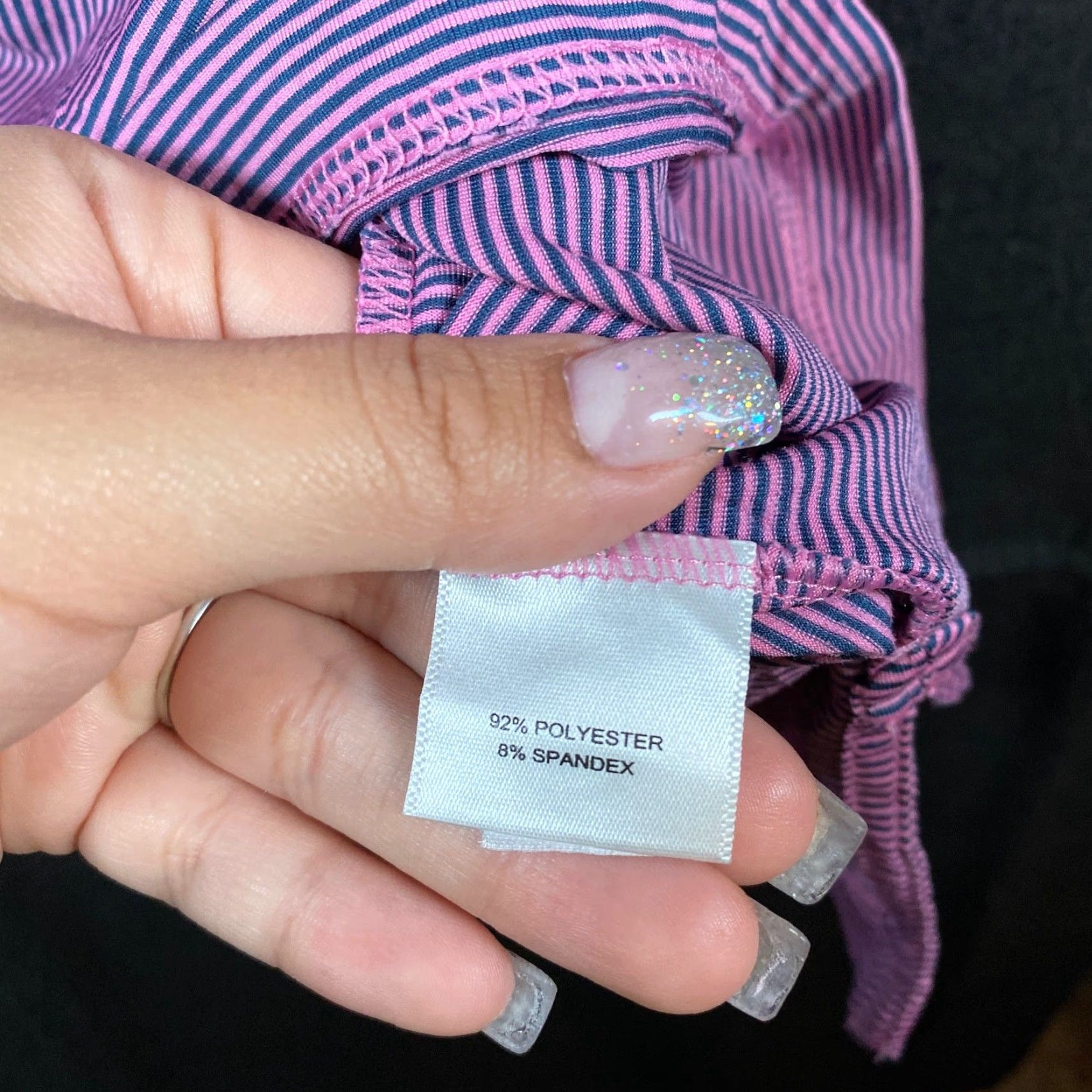 Peter Millar Peter Millar Mens Polo Shirt Purple Blue Stripe Summer Comfort Stretch XL Shirt Size US XL / EU 56 / 4 - 7 Thumbnail
