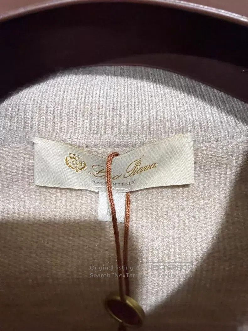 Loro Piana Loro Piana Men's Coconing Cashmere Polo Sweater Size US M / EU 48-50 / 2 - 3 Thumbnail