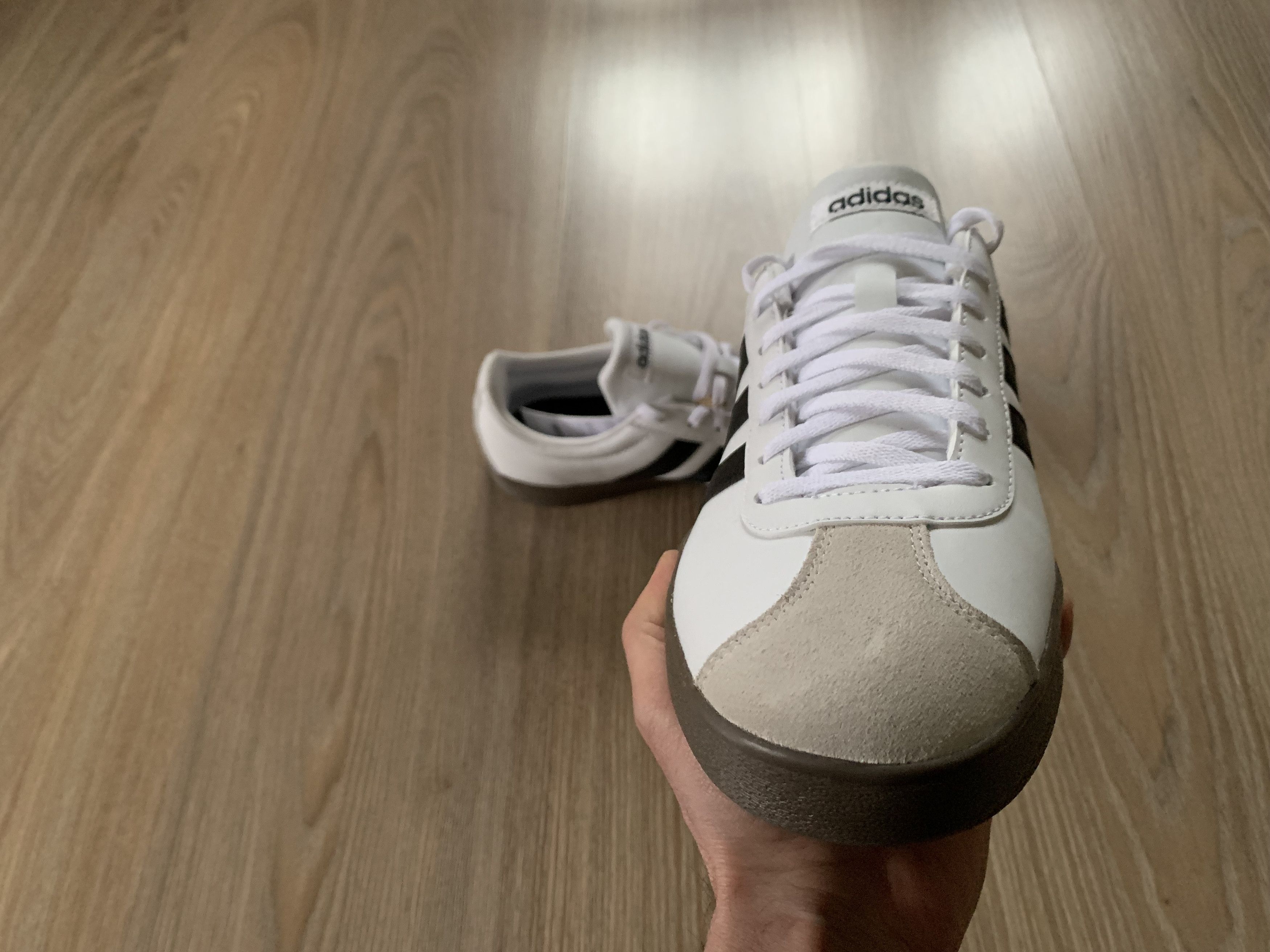 Adidas Adidas VL Court Base Sneakers Size US 10 / EU 43 - 4 Thumbnail