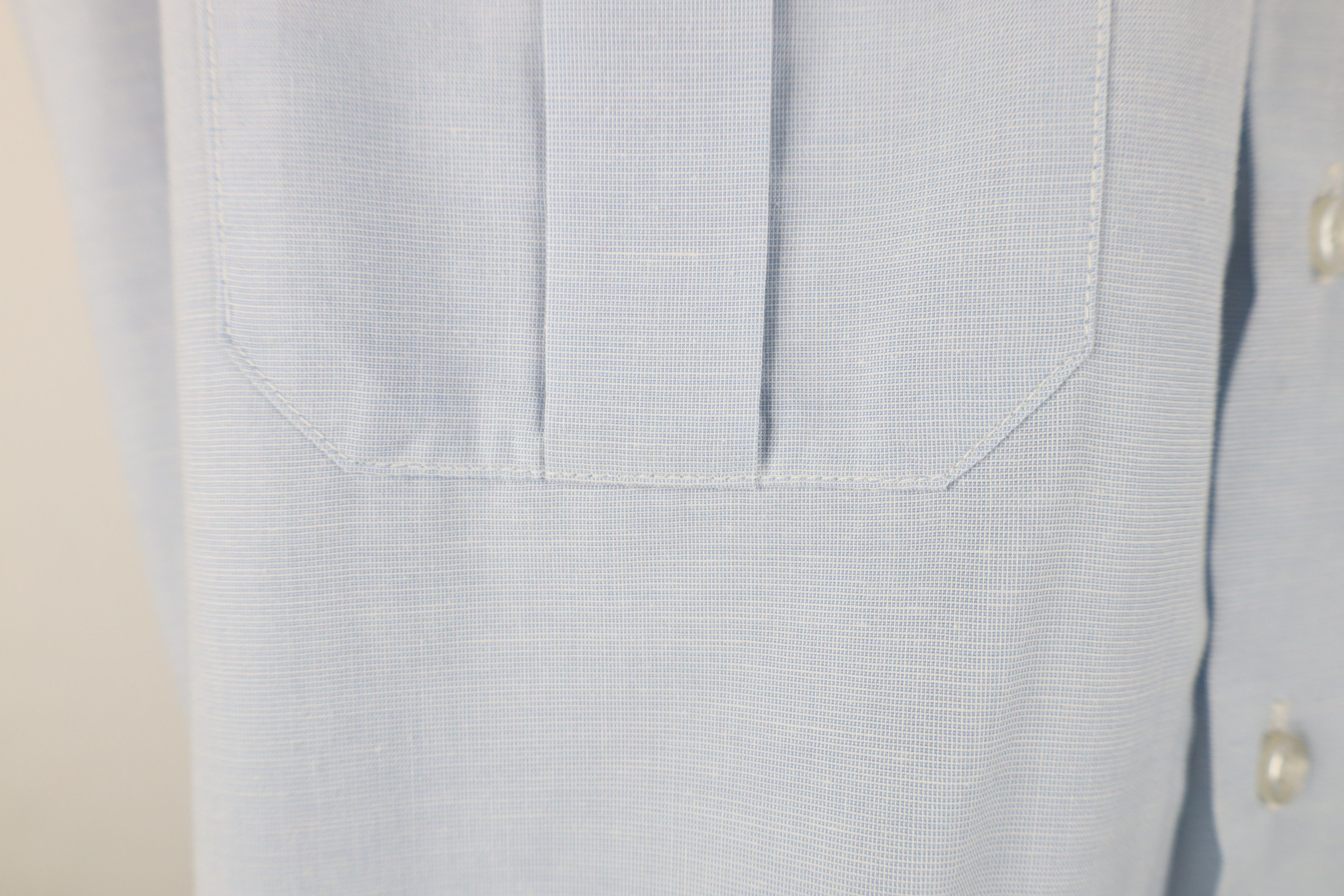 Vintage Vintage 80s USAF Safari Bush Collared Button Shirt Blue USA Size US L / EU 52-54 / 3 - 5 Thumbnail